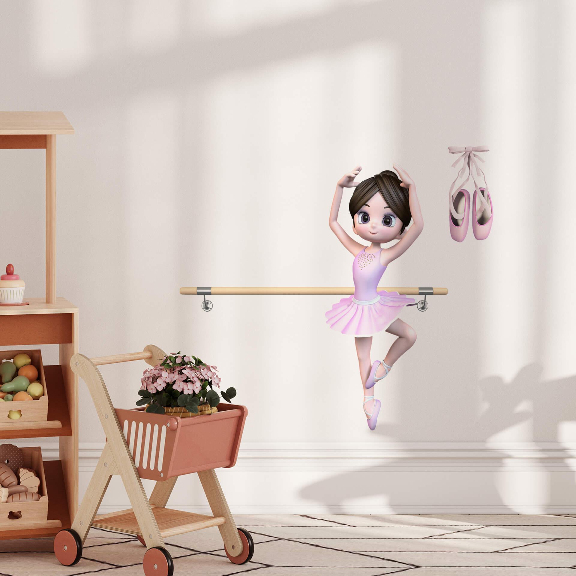 Wallsticker - Agullo - Ballerina + Balletsko