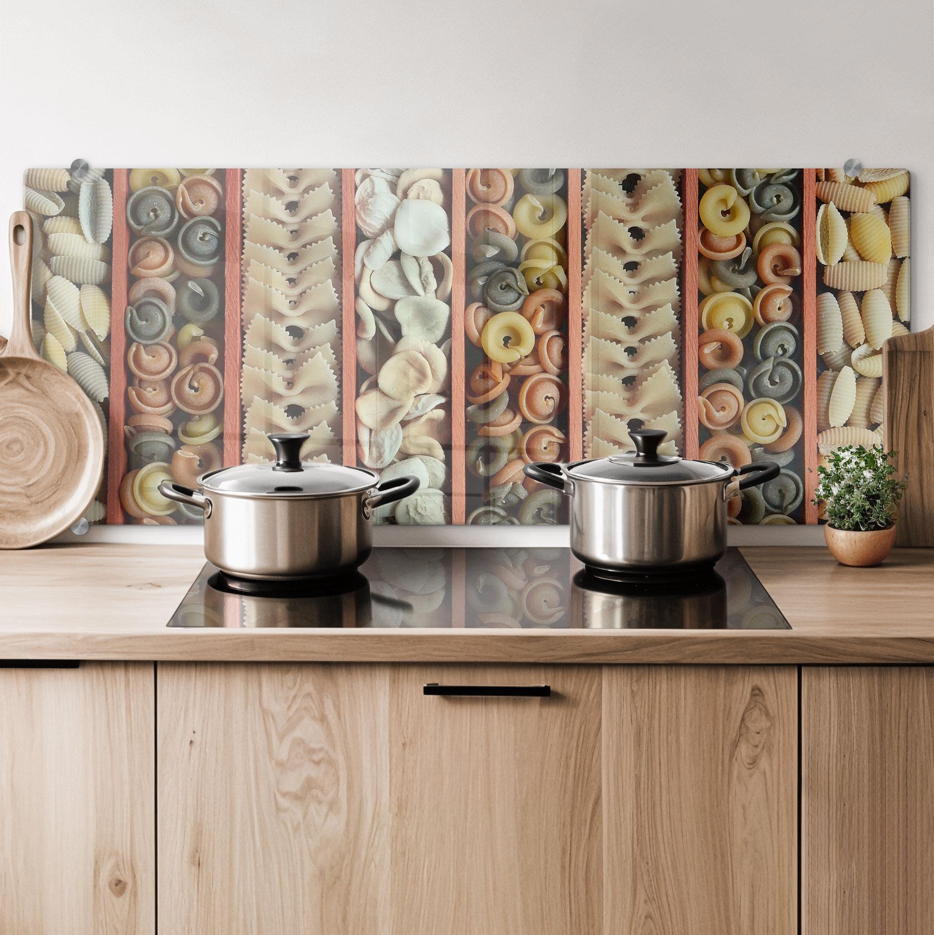 Stænkplade - Pasta Collection - Panorama