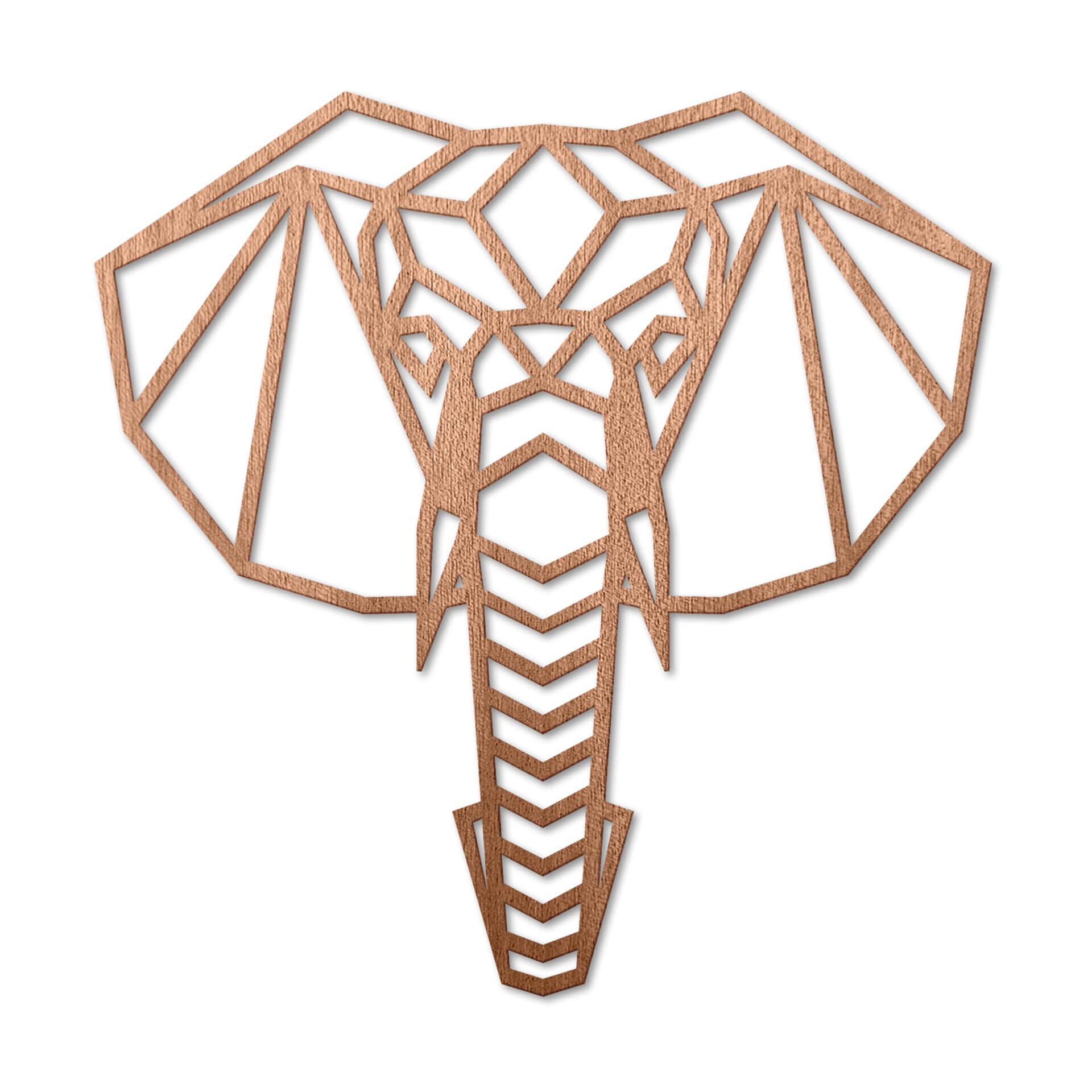 Houten Olifant - Origami