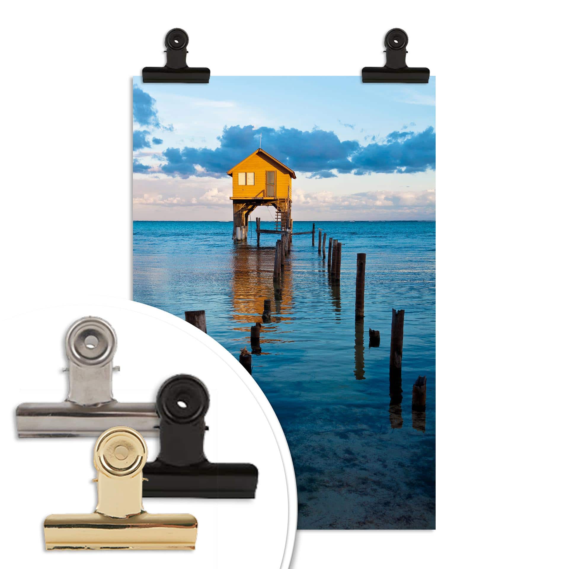 Poster - Casa sul mare