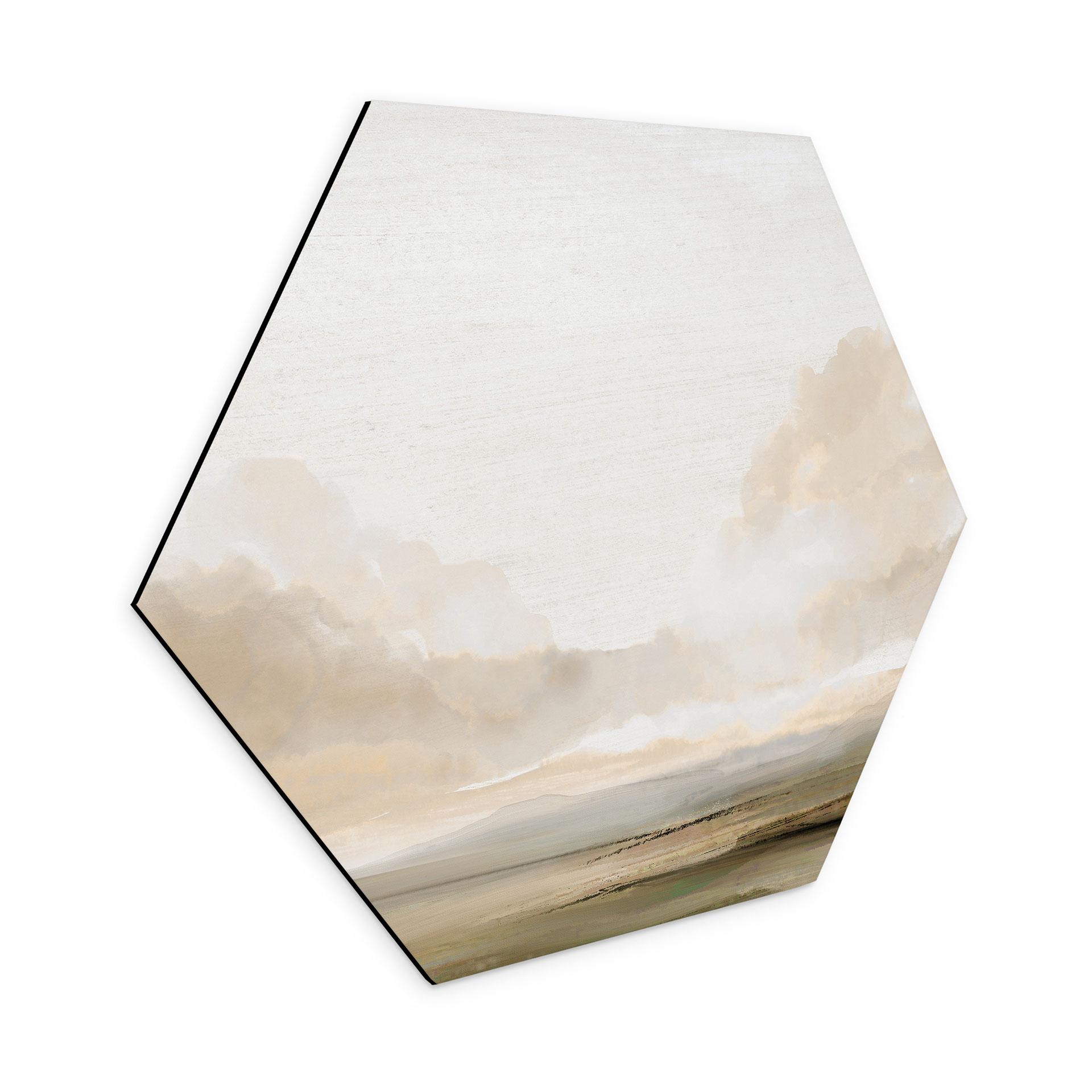 Hexagon Dibond Skyer på himlen - Hobday