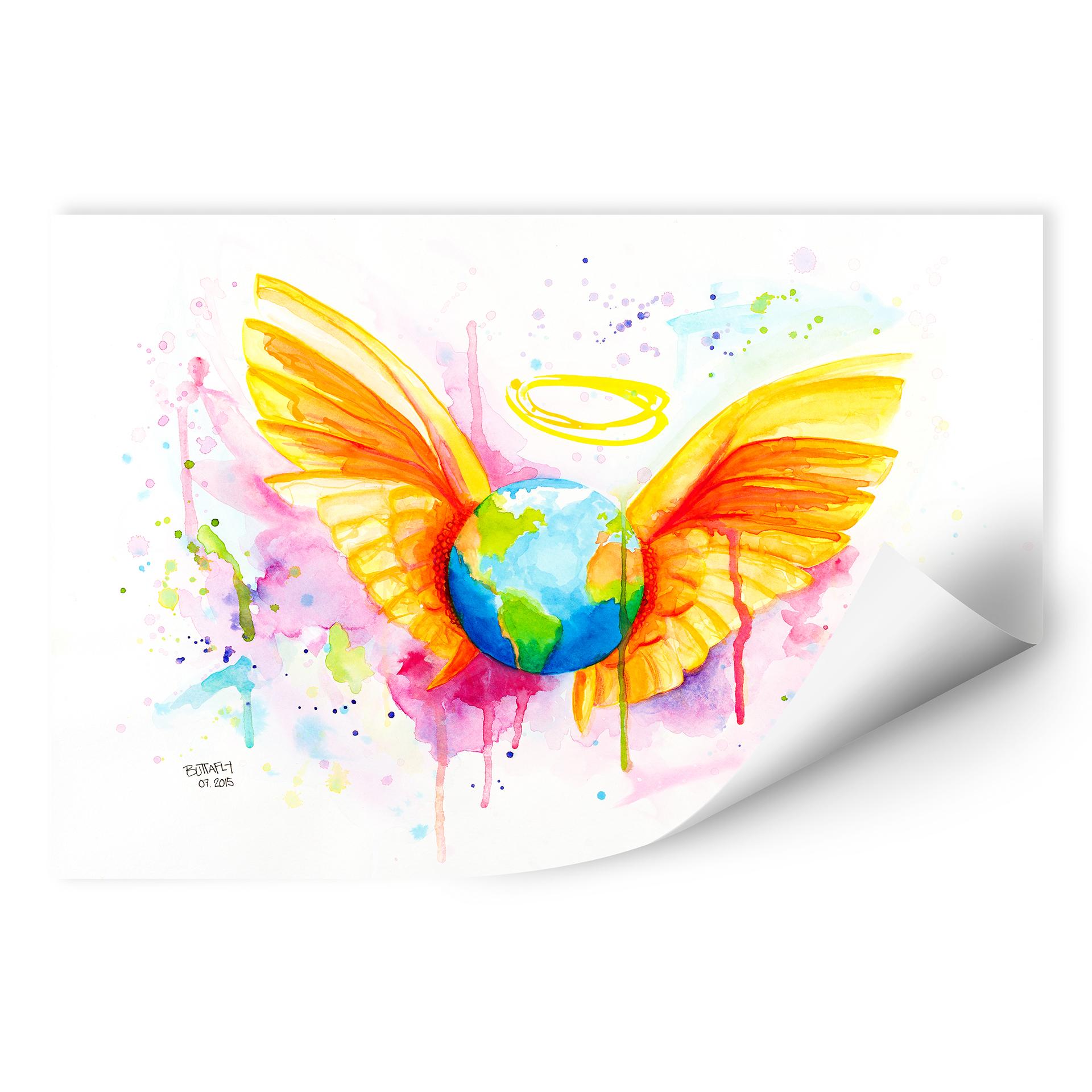 Wallprint Buttafly - Angel