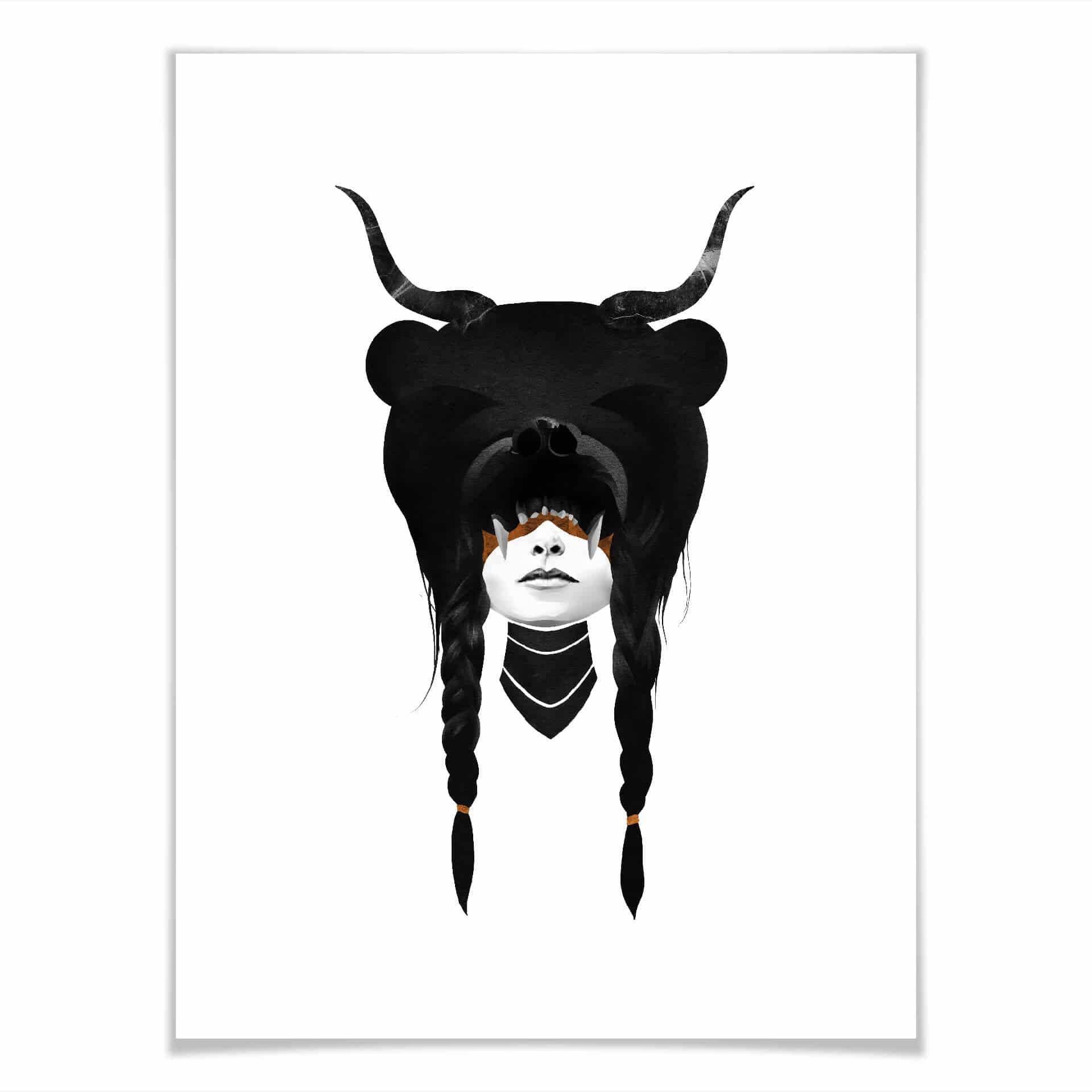 Ireland Plakat - Bear Warrior