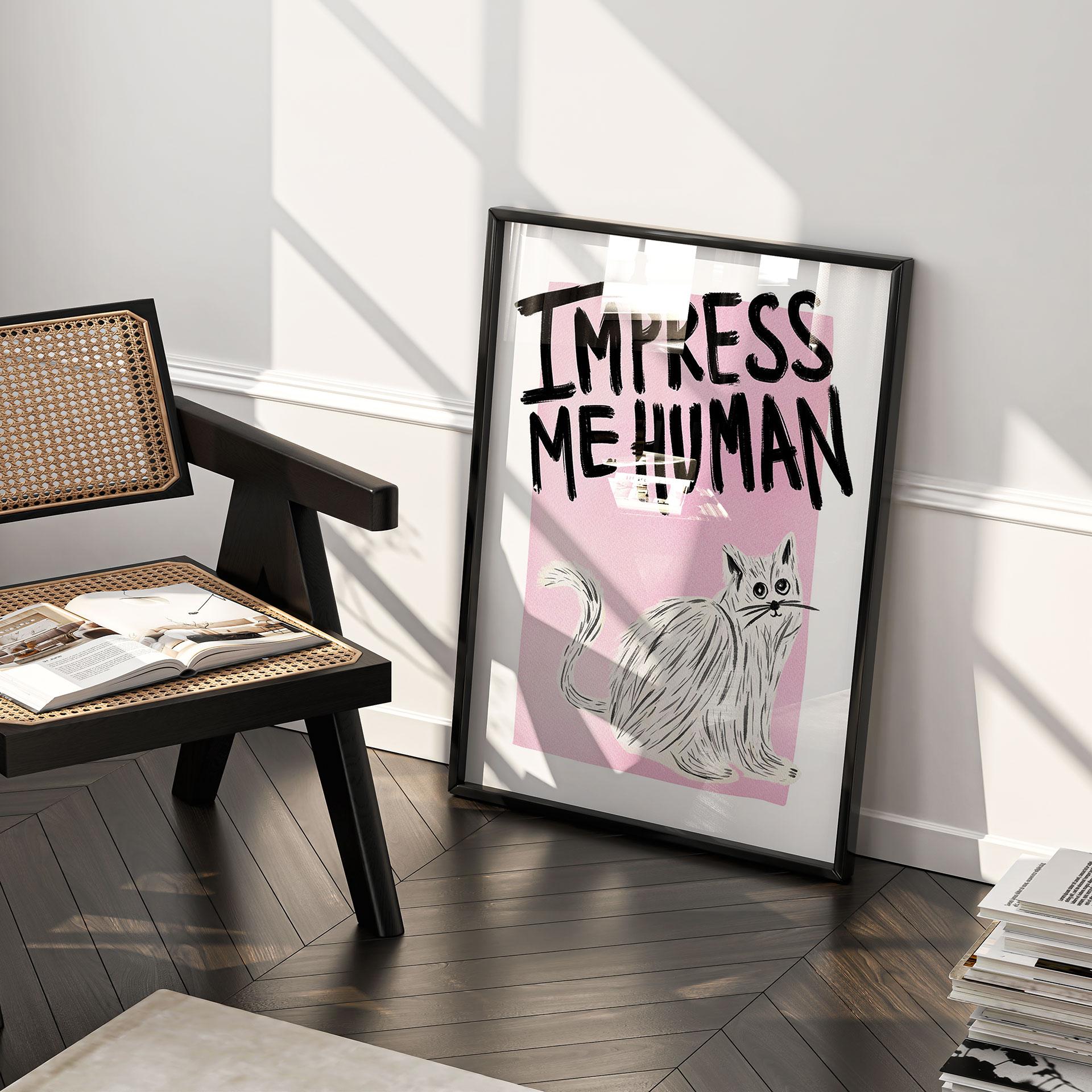 Plakat Kat: Impress me Human - Bloom