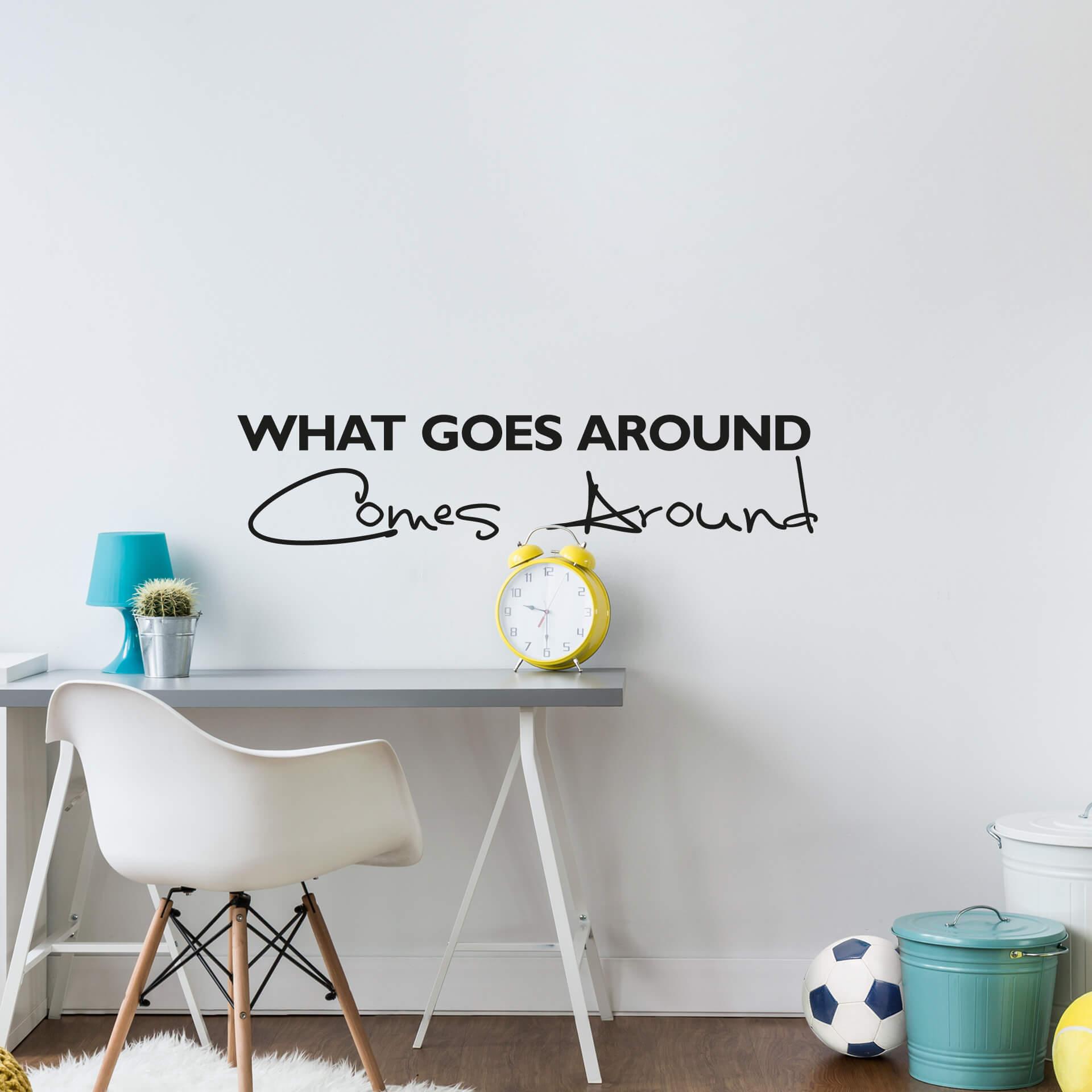 What goes around comes around