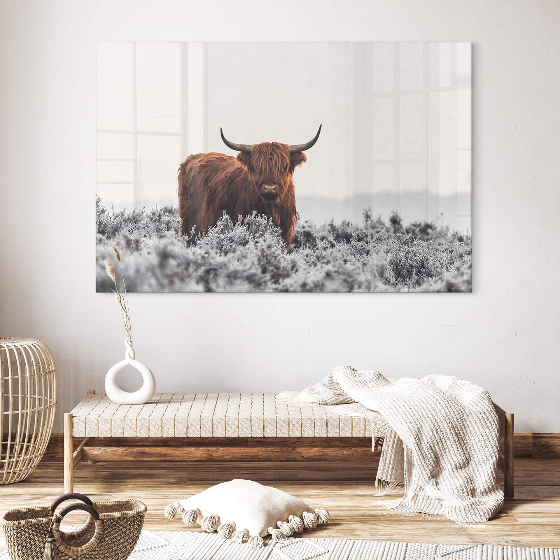 Acrylglasbild van den Helm - Highlander