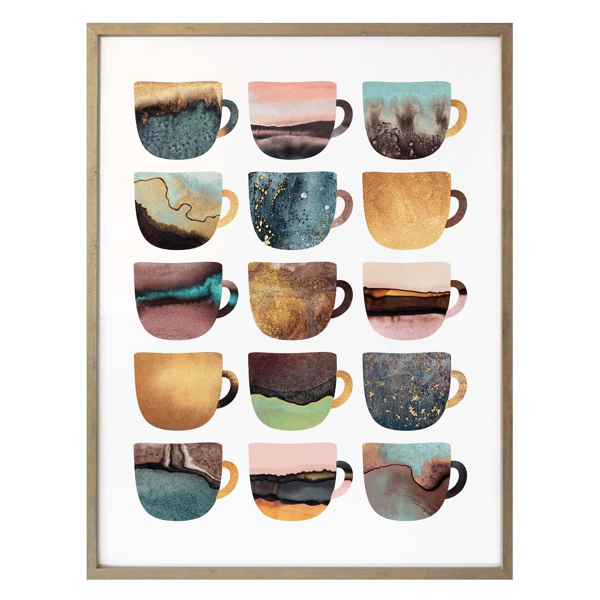Frederiksson Plakat - Pretty Cups of Coffee