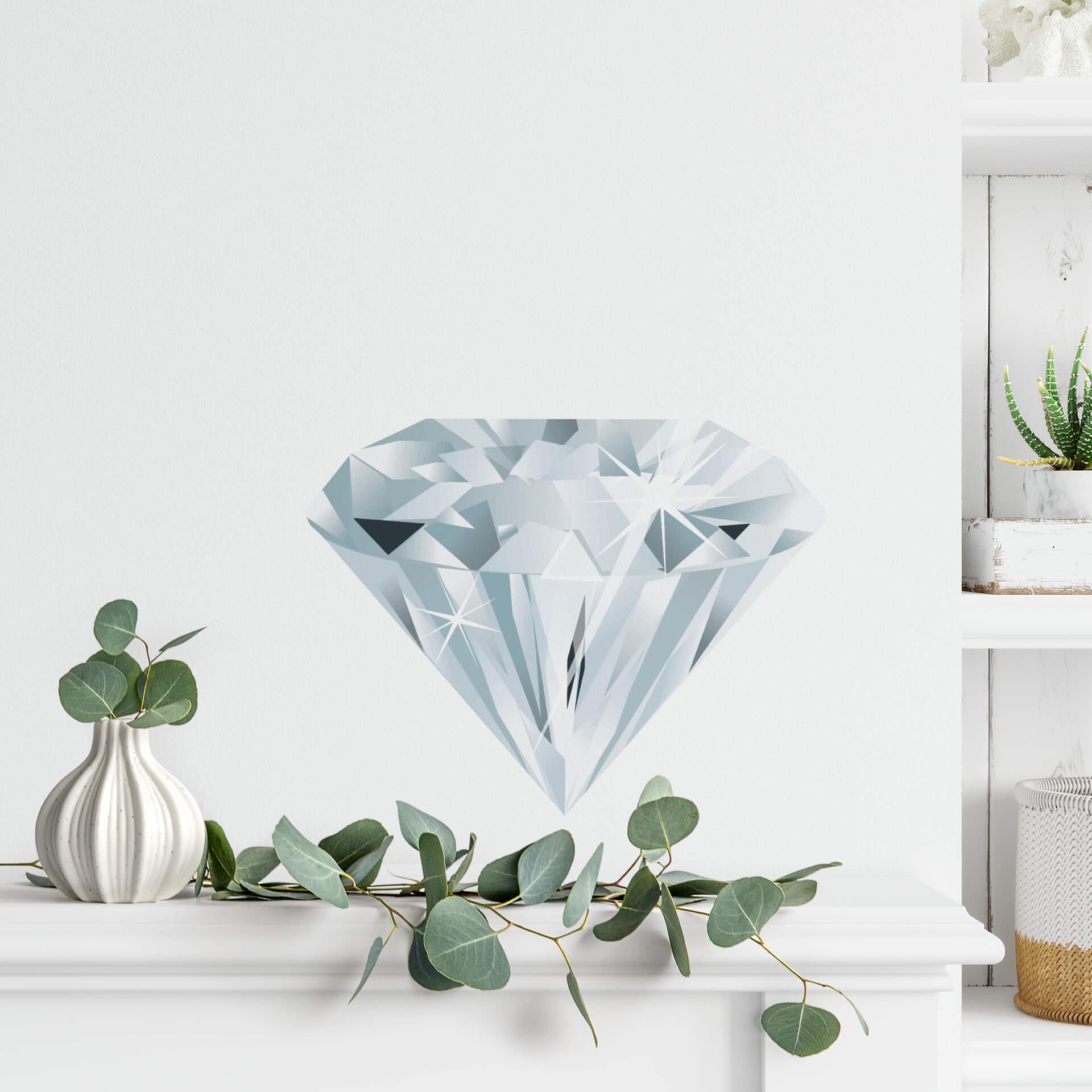 Muursticker diamant