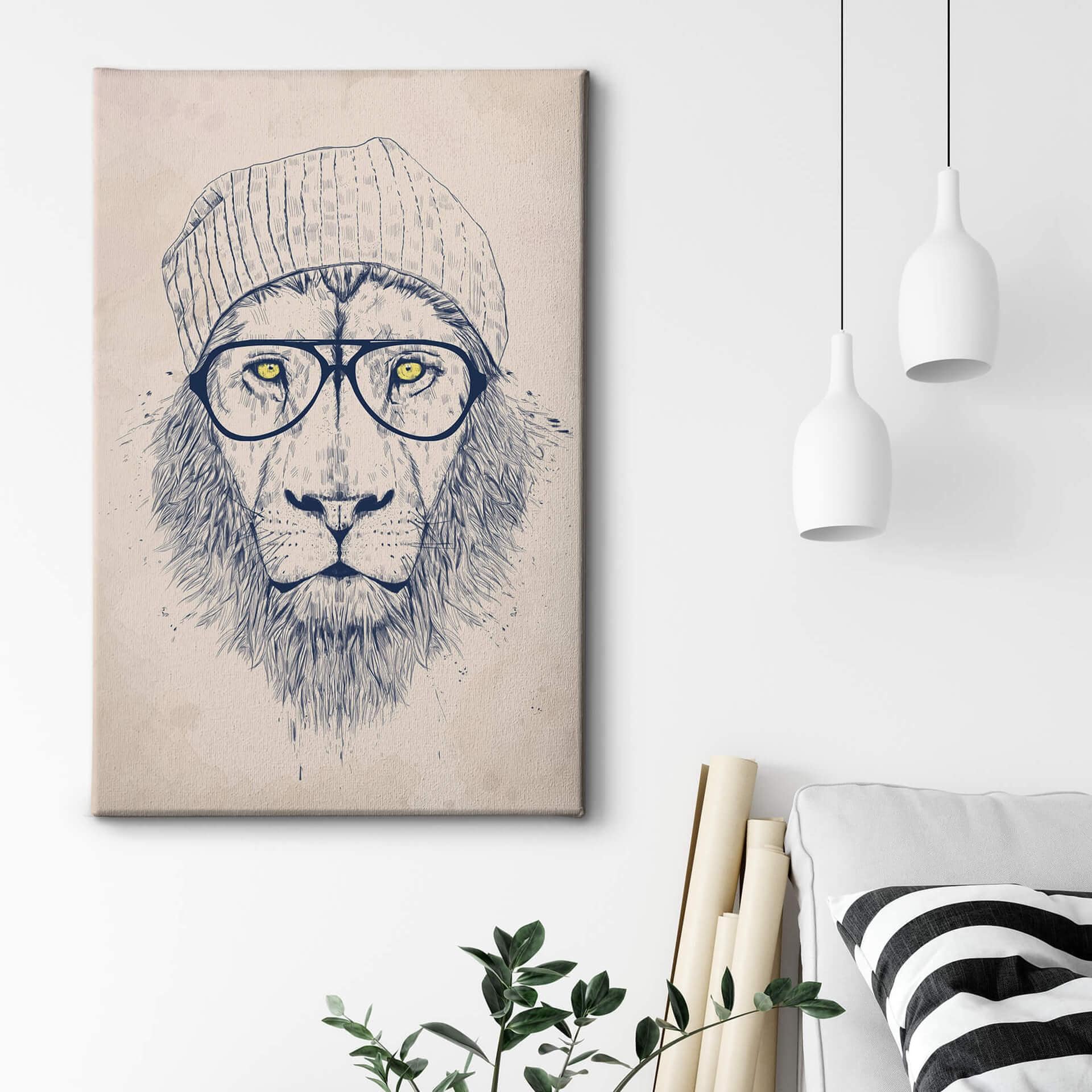Lienzo Solti - Cool lion