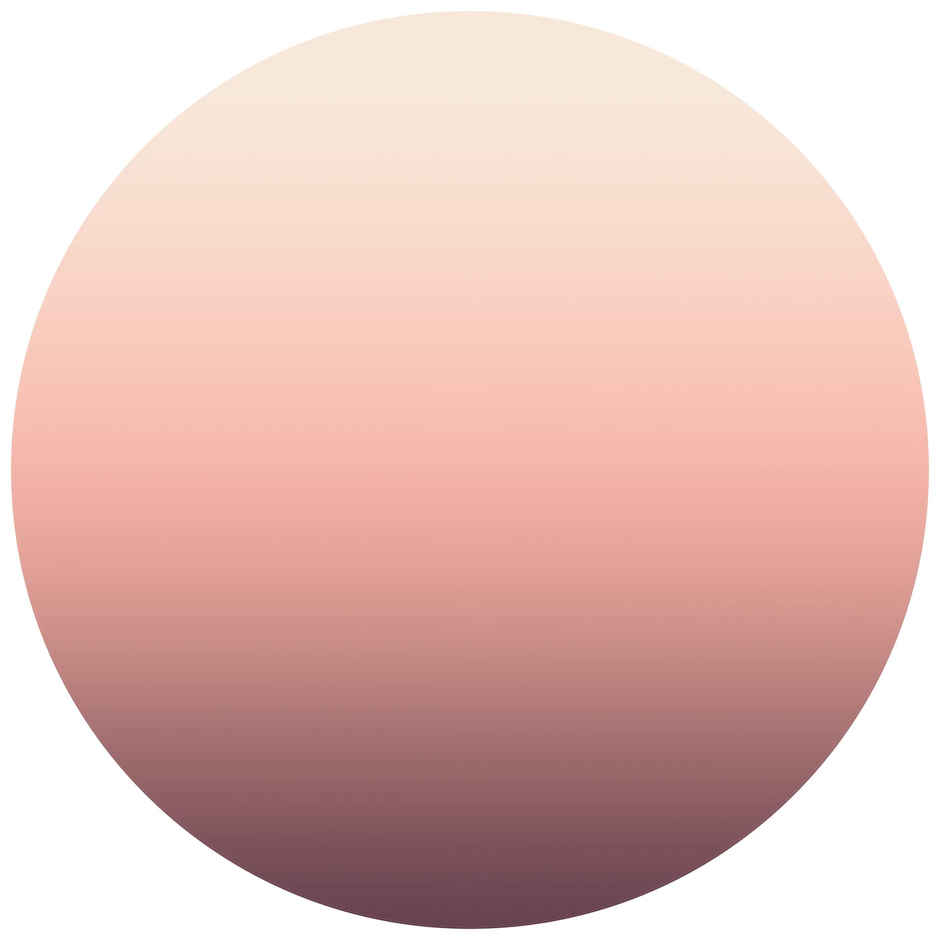 Behangcirkel Ombre Sunset - vliesbehang/zelfklevend vliesbehang
