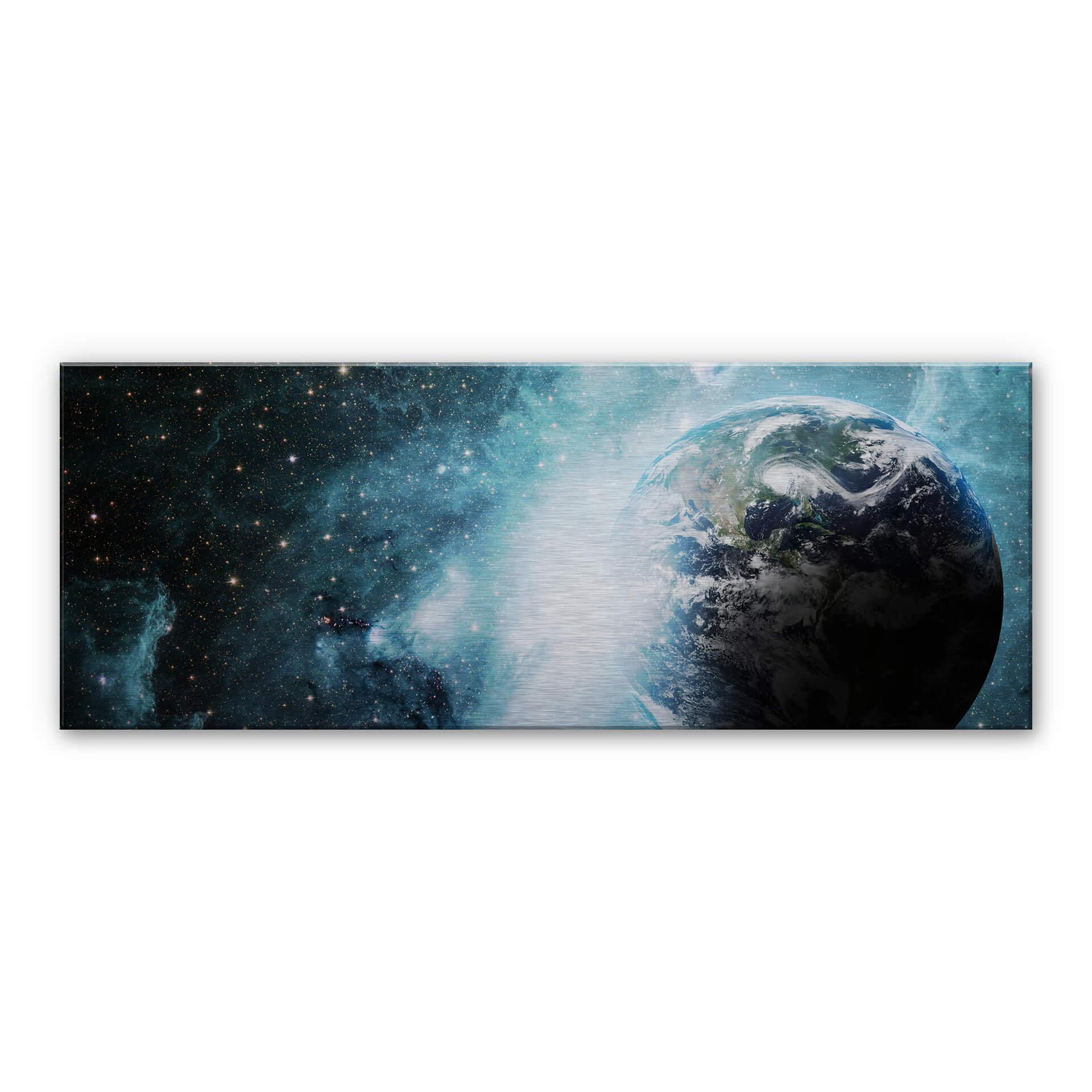 Tableau en alu-Dibond Dans une galaxie lointaine - Panorama