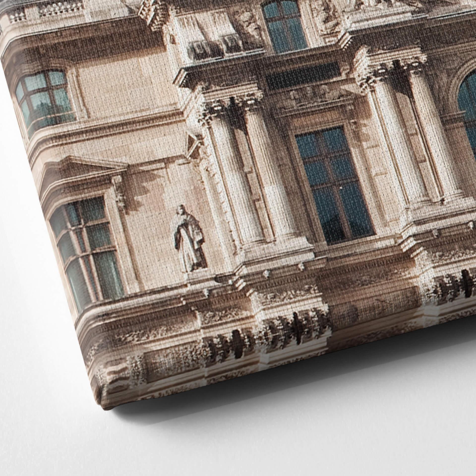 Leinwandbild Der Louvre