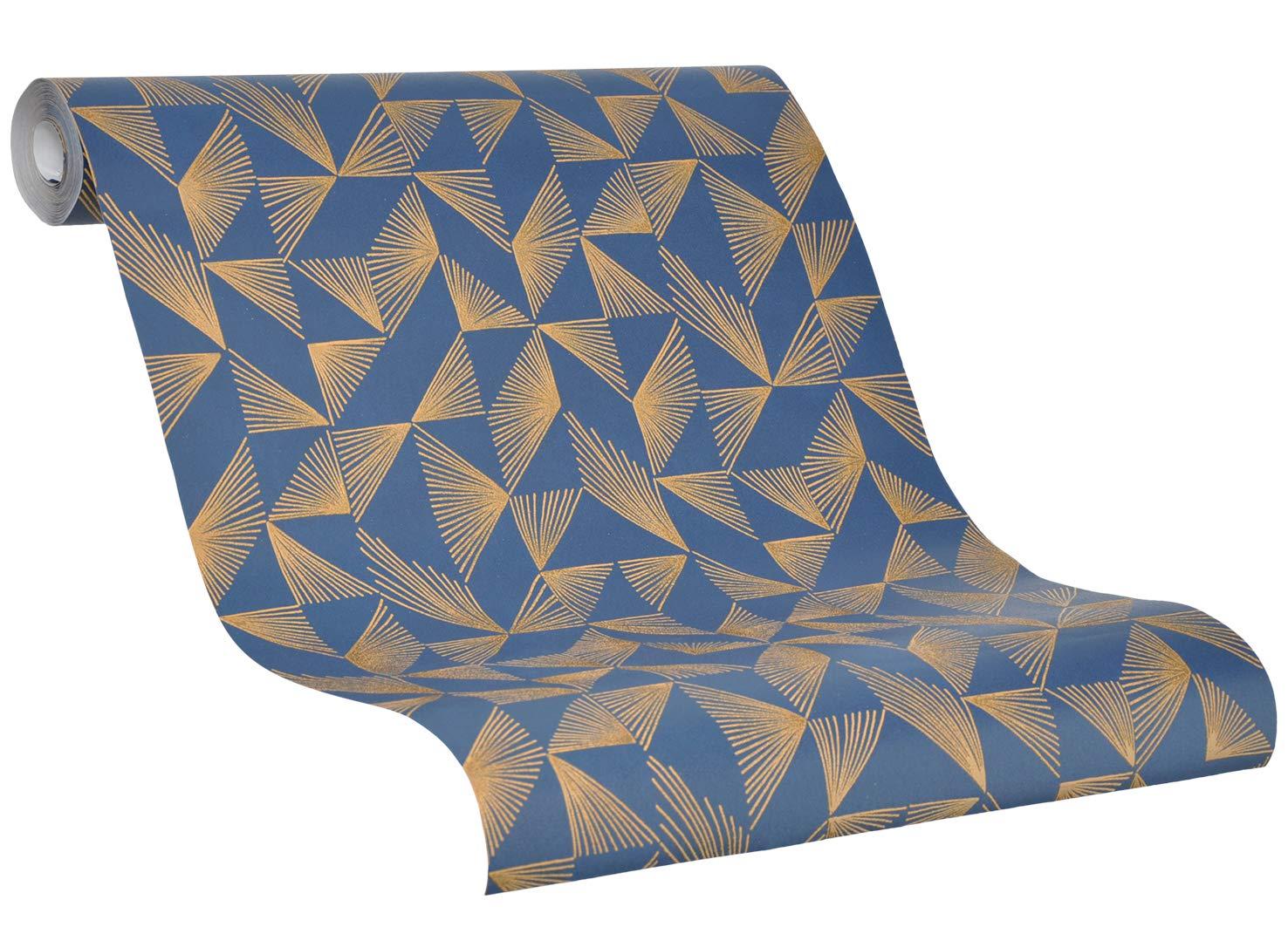 Vliestapete Grafisch Modern in Blau
