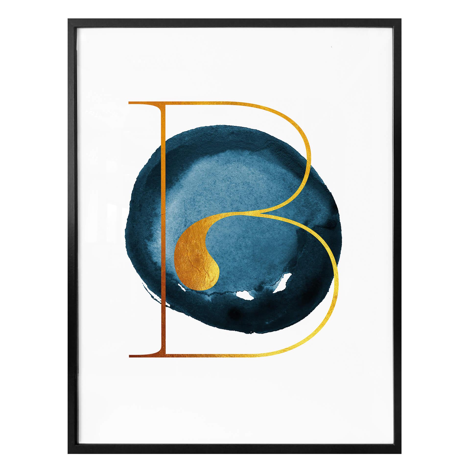 Affiche - Le B doré