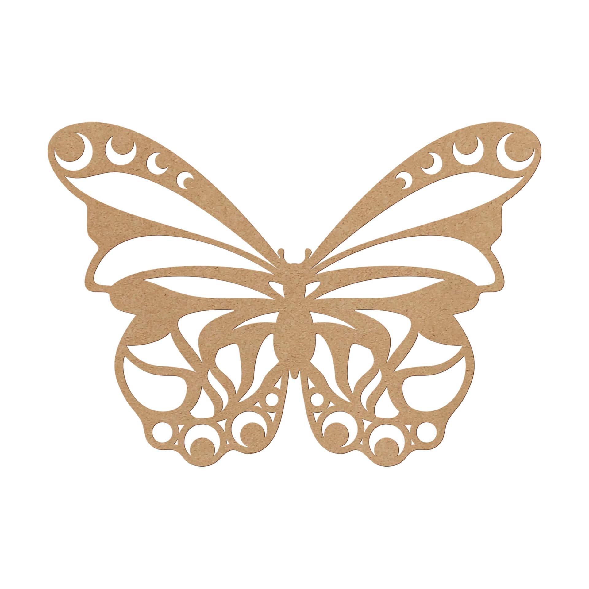 Decoración animal mariposa - MDF naturaleza