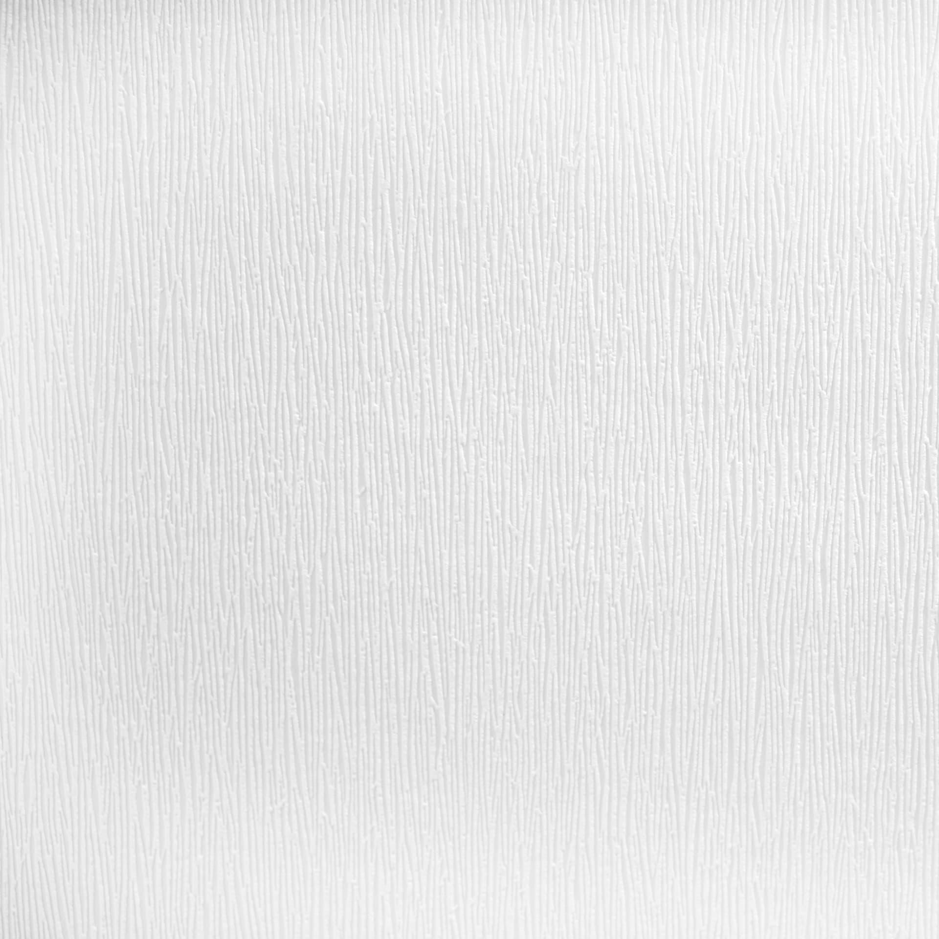 Papel pintado Unity de color blanco - Papel pintado liso autoadhesivo - Papel pintado tejido-no tejido salón cocina
