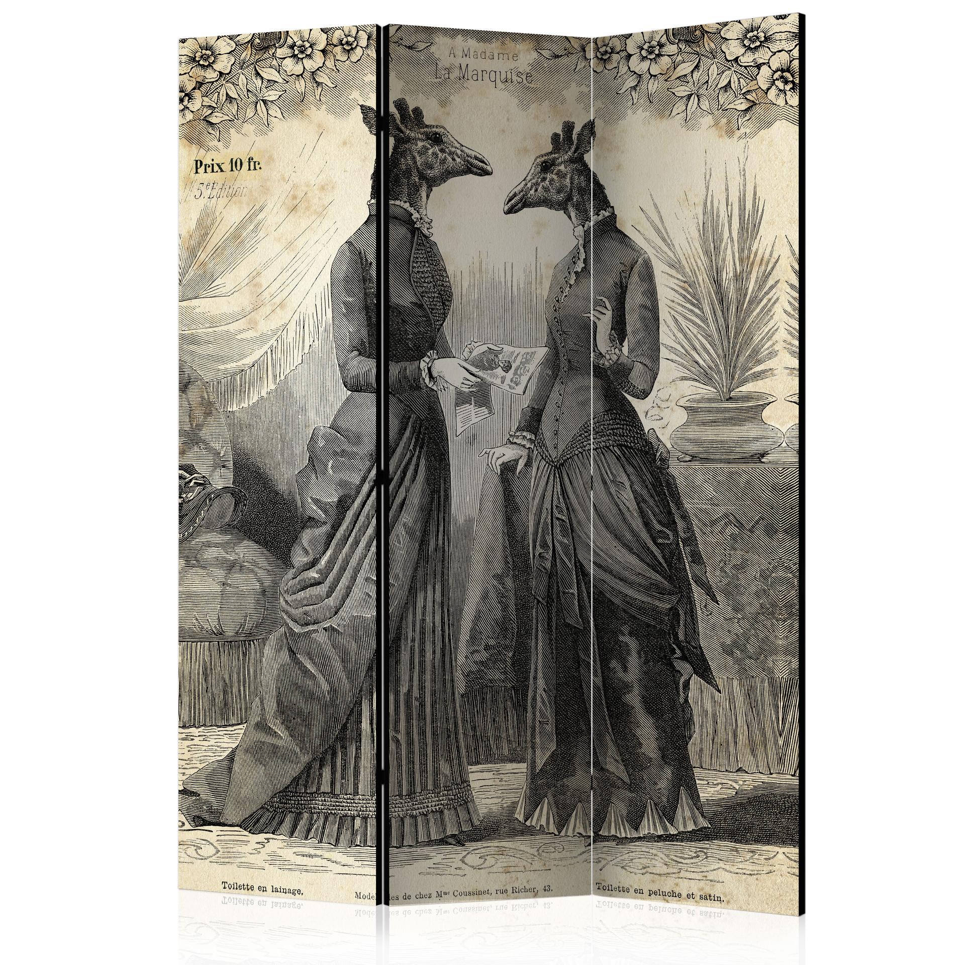 Screen room divider - Underholdning, 3-delt