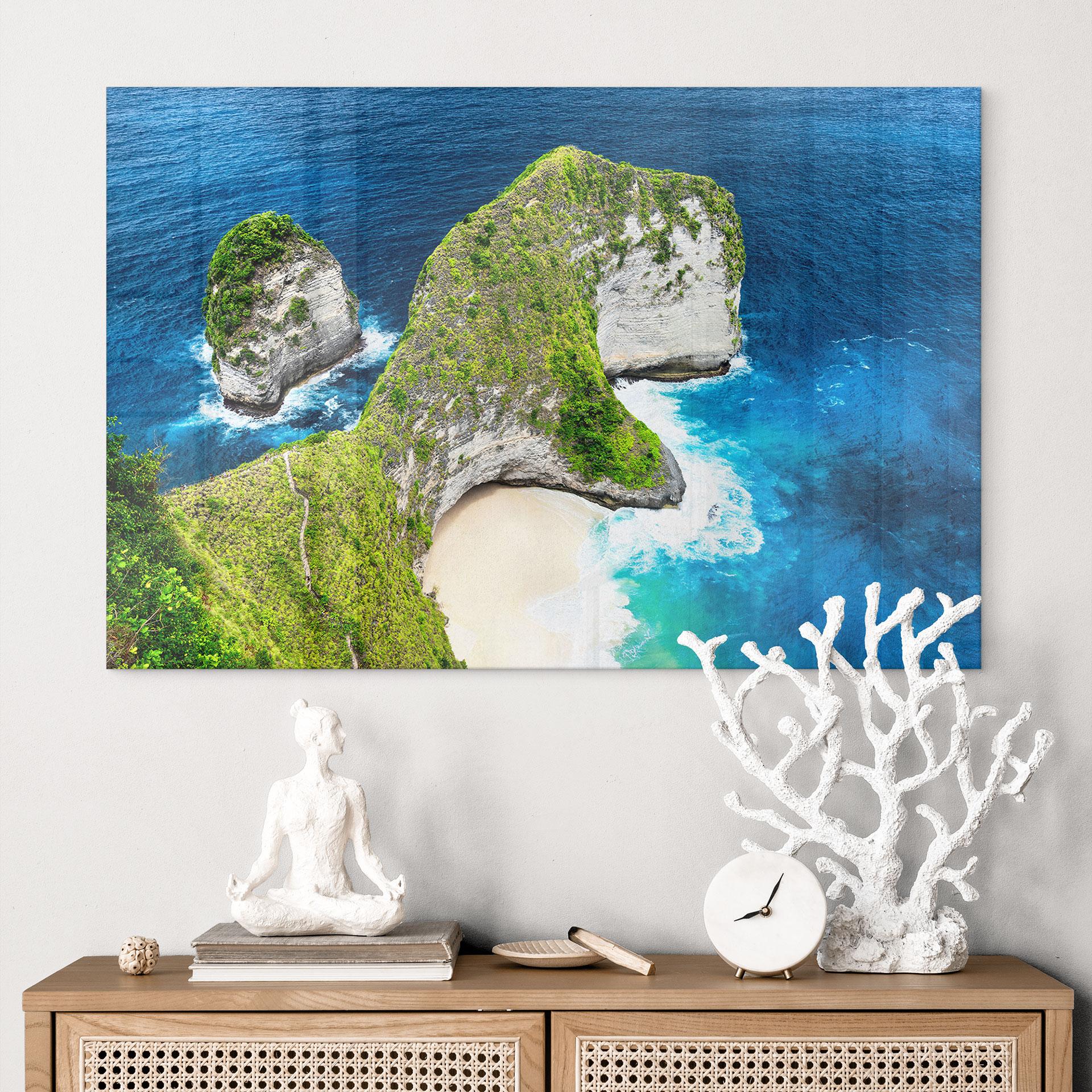Akrylbillede Rocky coast of Nusa Penida - Hugonnard