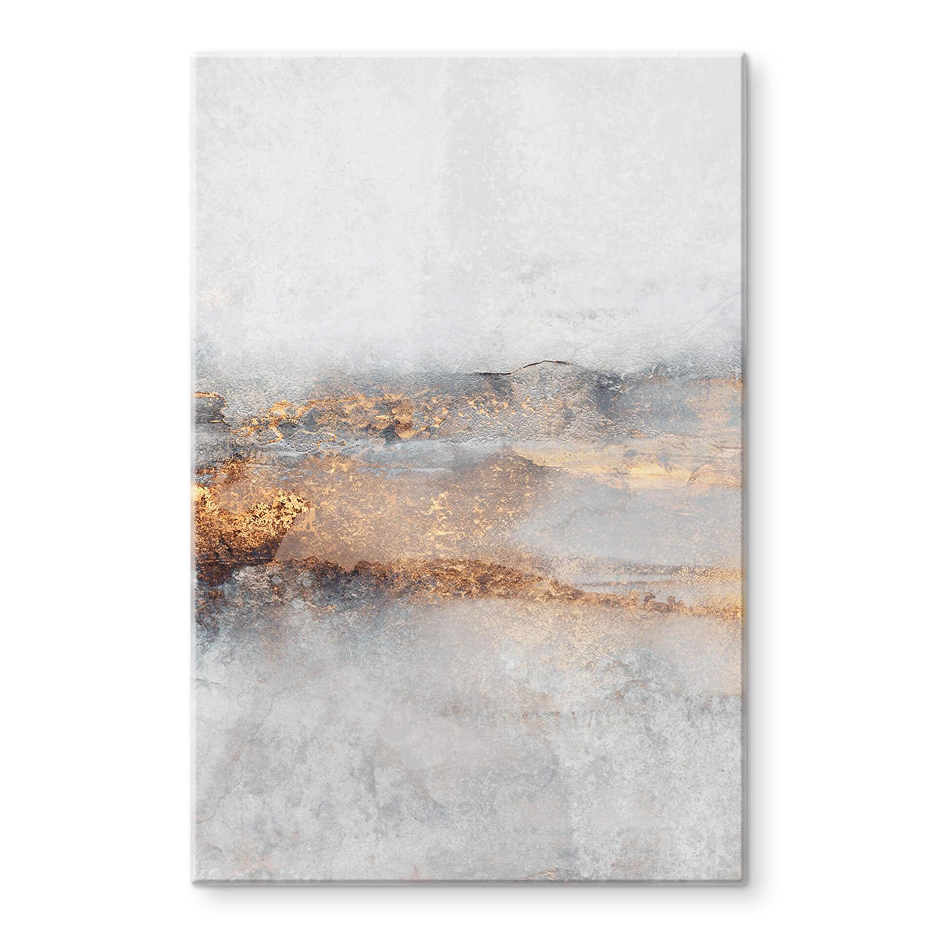 Tableau sur verre Fredriksson - Golden Trace in the Mist