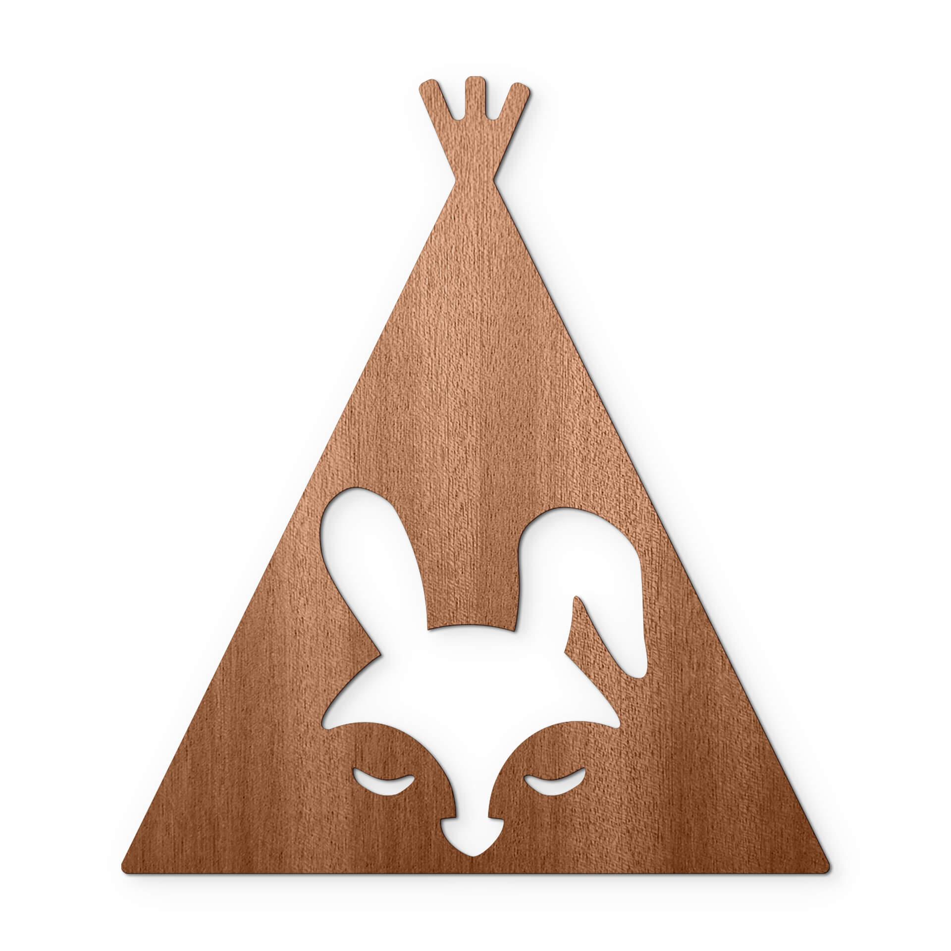 Decoro in legno Tipi - Coniglio
