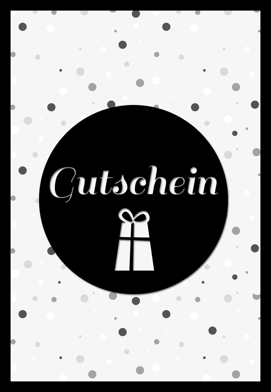 Gutschein Black Dots