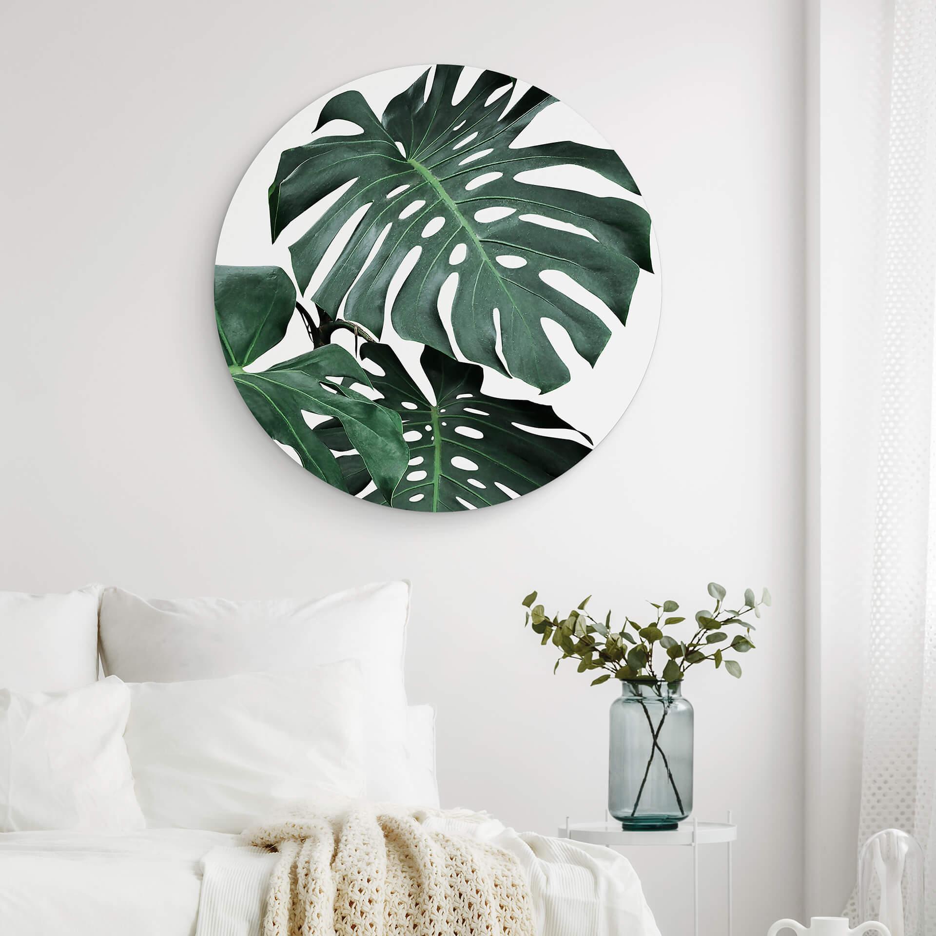 Wandcirkel Sisi & Seb - Monstera
