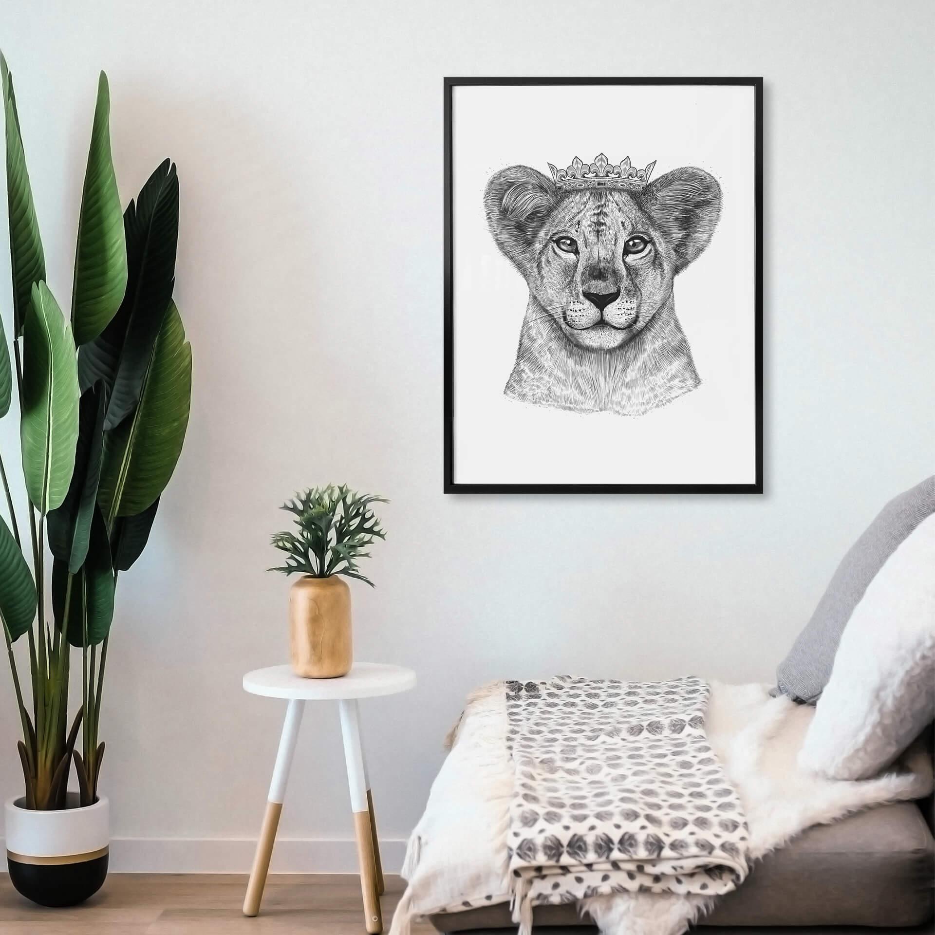 Plakat - Korenkova - The Lion Princess