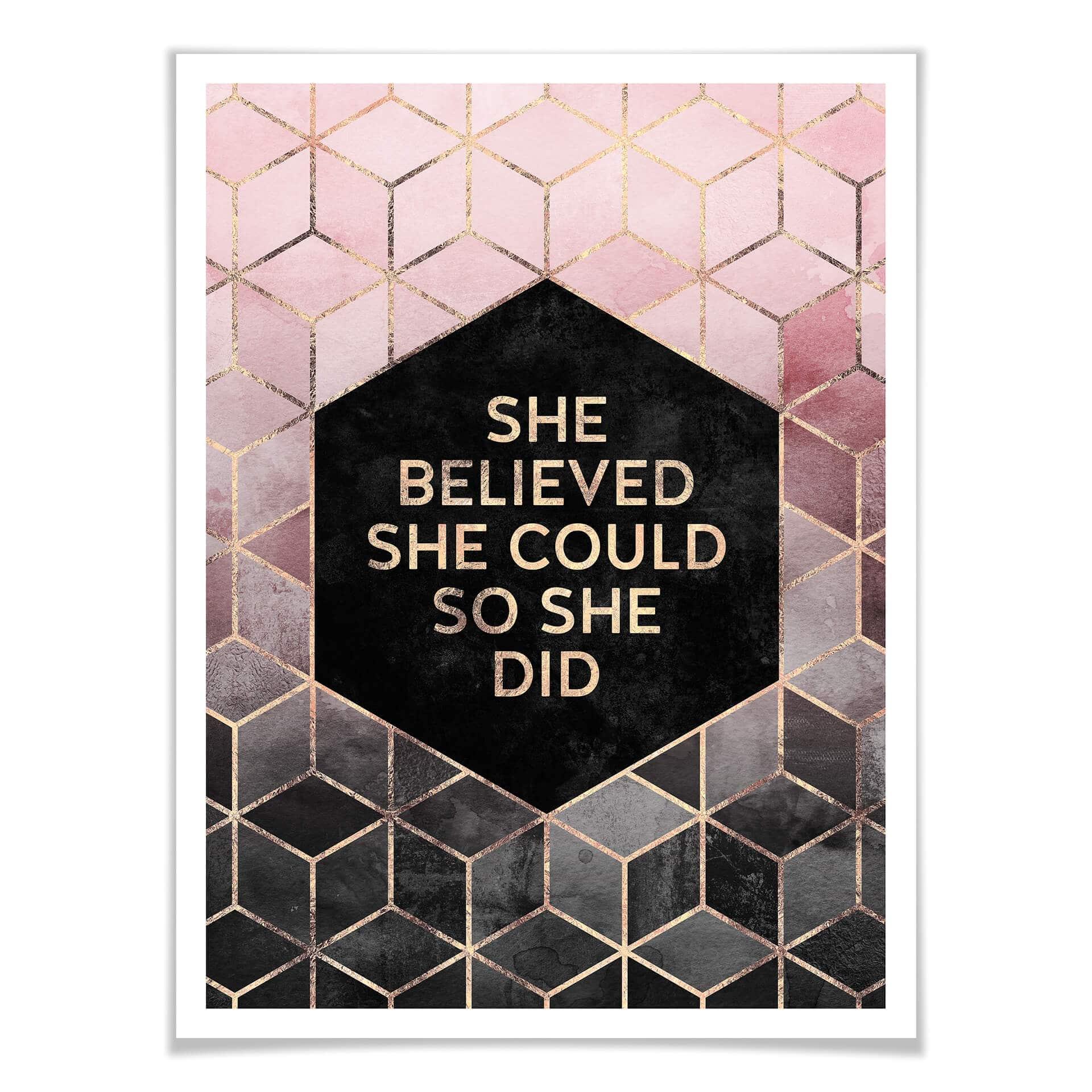 Plakat Fredriksson - She Believed