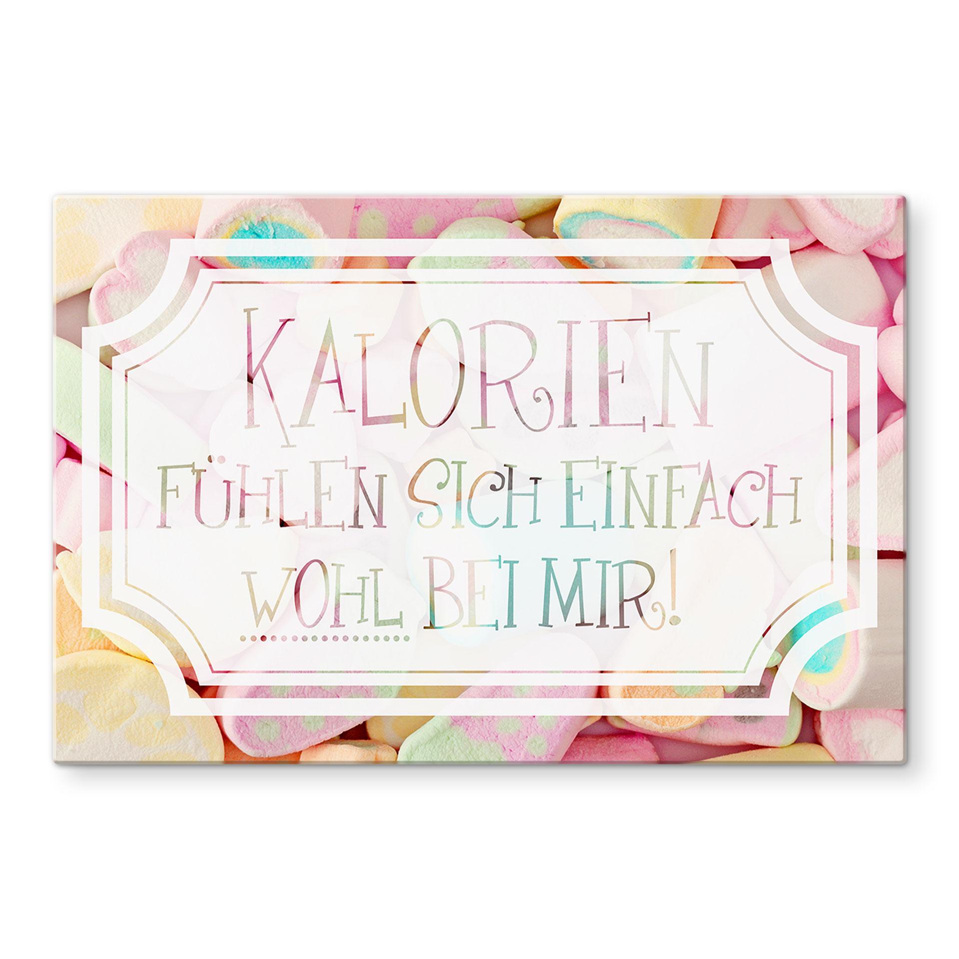 Stænkplade - Kalorien fühlen sich einfach wohl bei mir