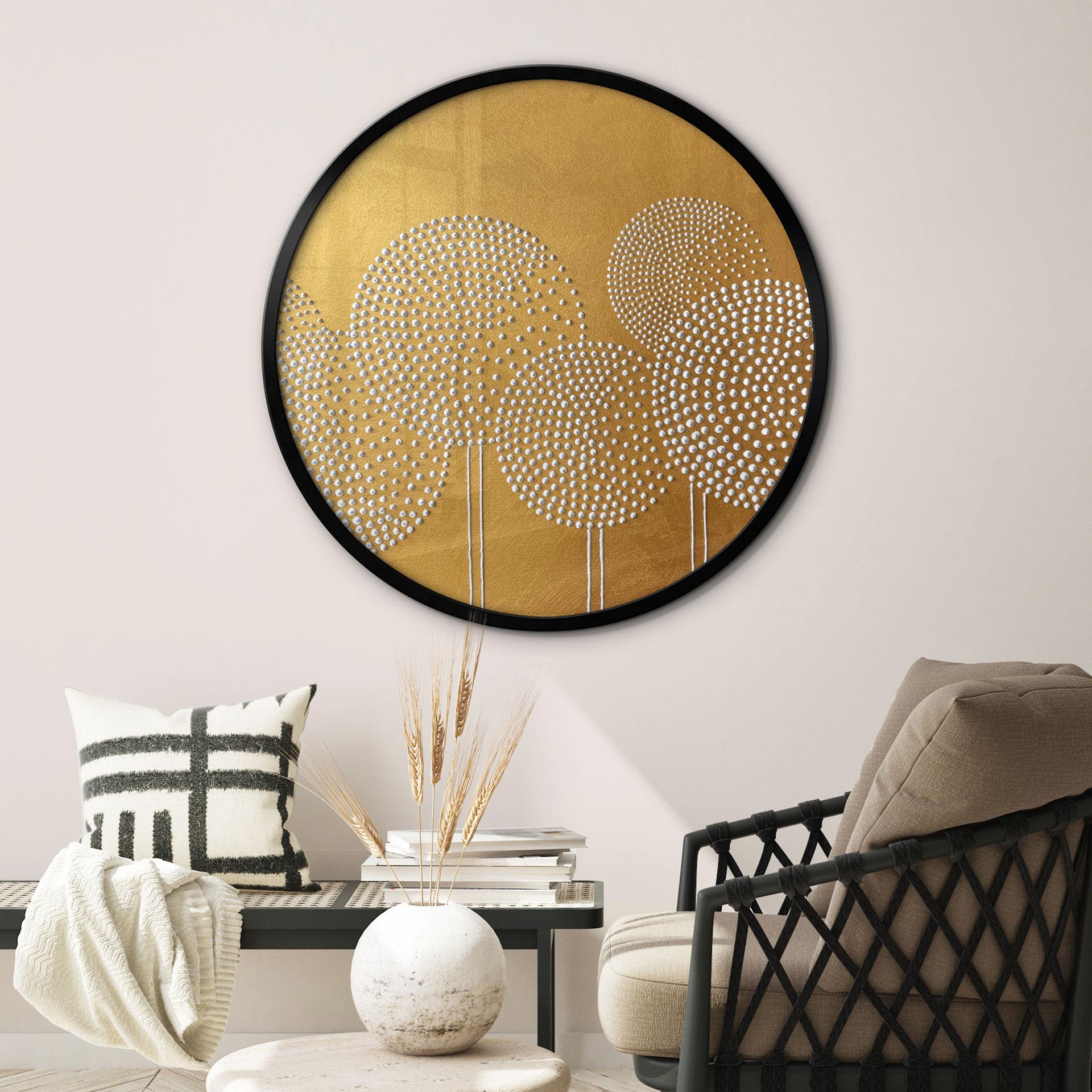 Plakat Hvide perleblomster - Grande