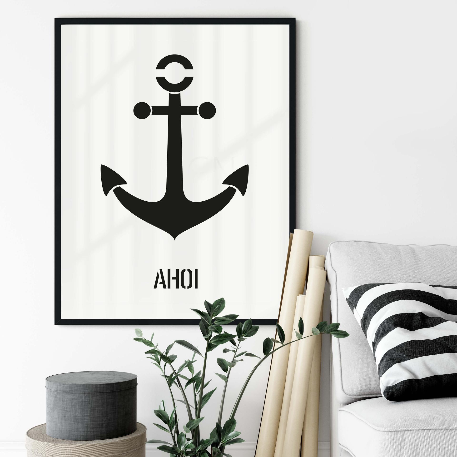 Poster Anker Ahoi