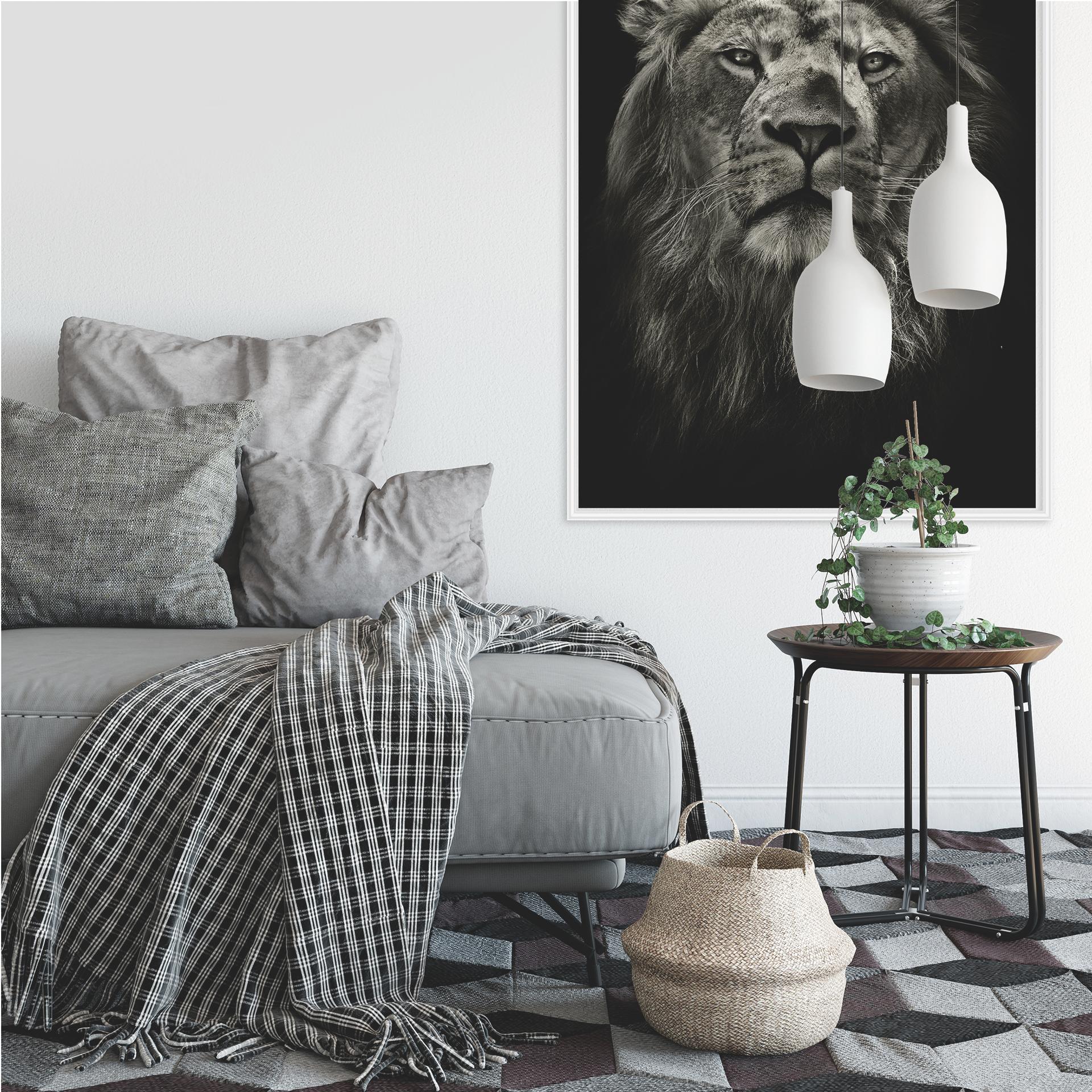 Zelfklevende Poster - Leeuw