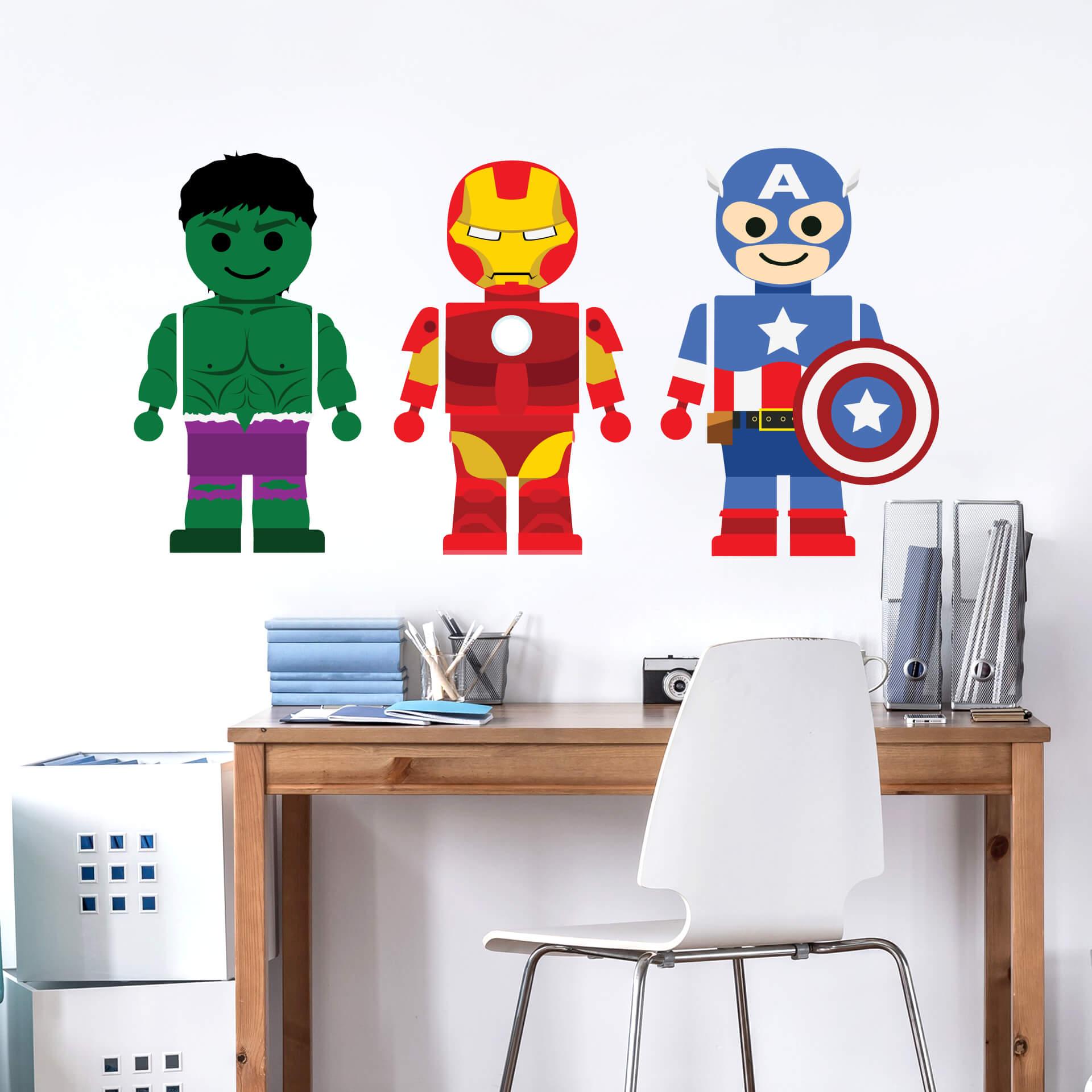Adesivo murale Gomes - Iron Man