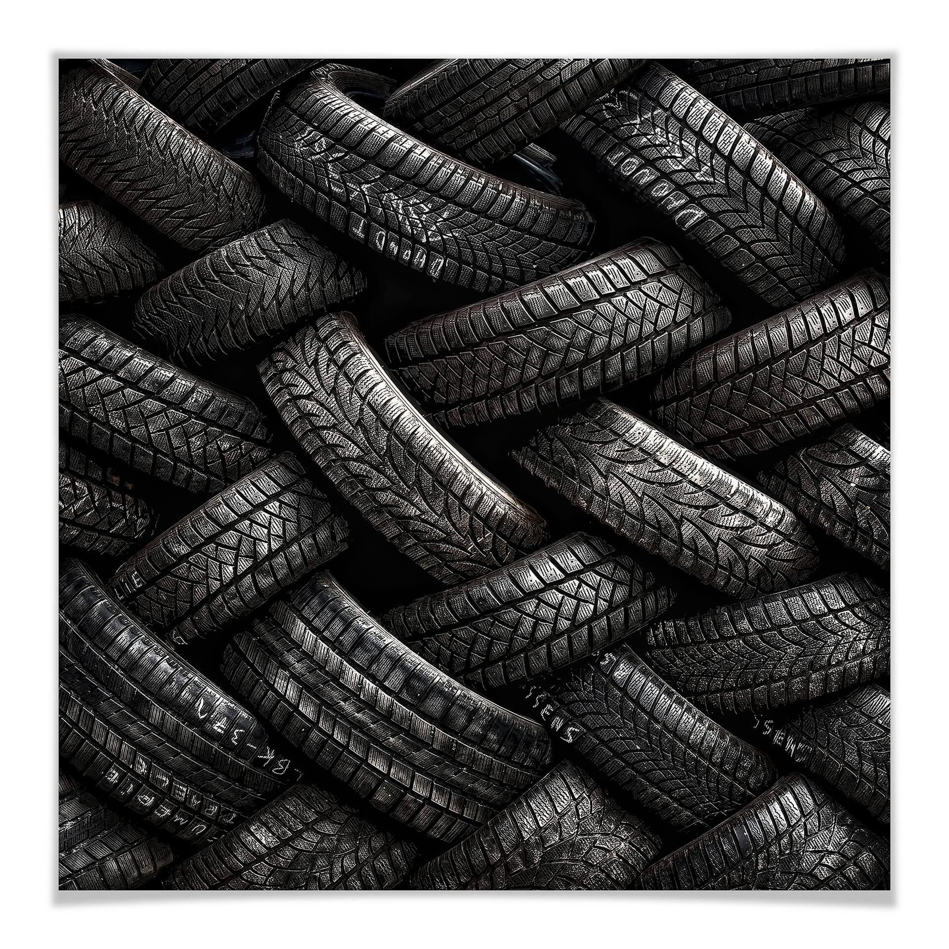 Póster Harina - Neumáticos