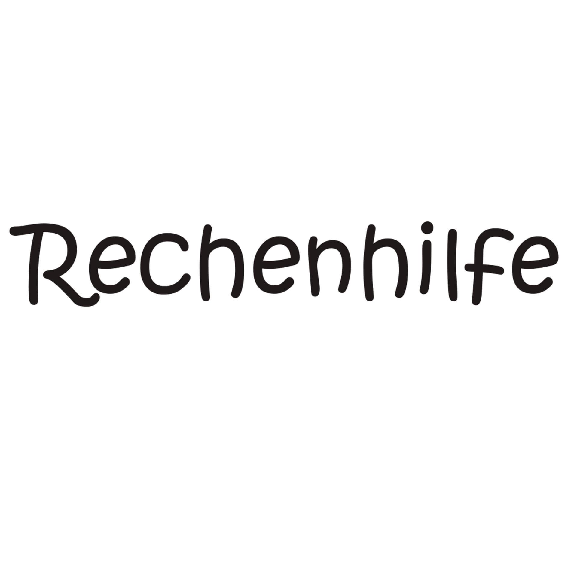 Wandtattoo Rechenhilfe