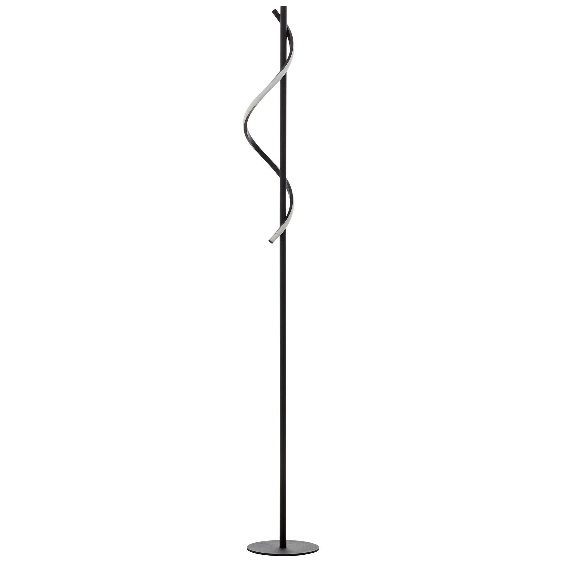 Stehleuchte Frederik, schwarz, 150 x 20 cm, Metall Led stehleuchte