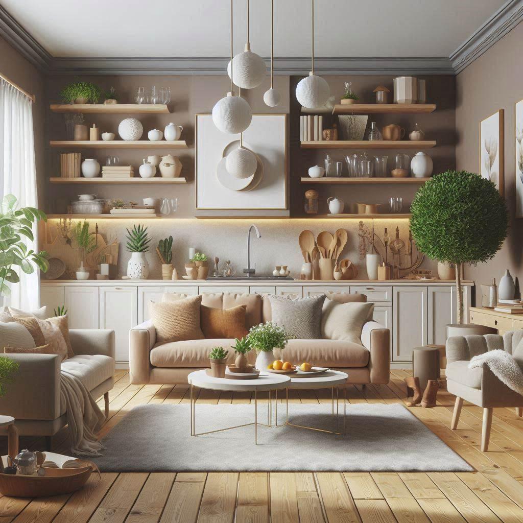 Pintura interior marrón mate I Active Almond | crear un ambiente acogedor y tranquilo | LA COCINA DE