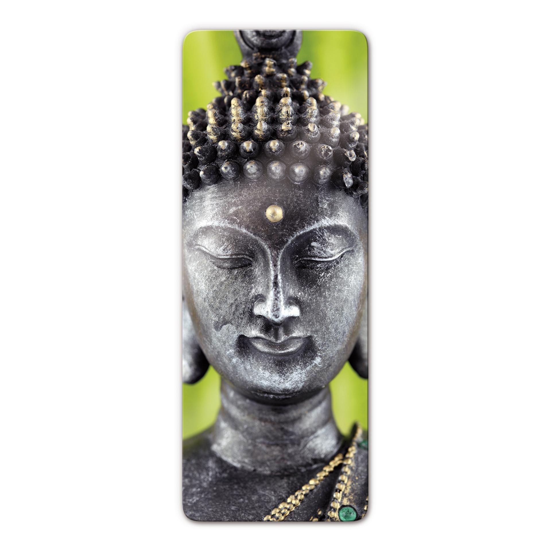 Tableau en verre - Green Buddha - Panorama