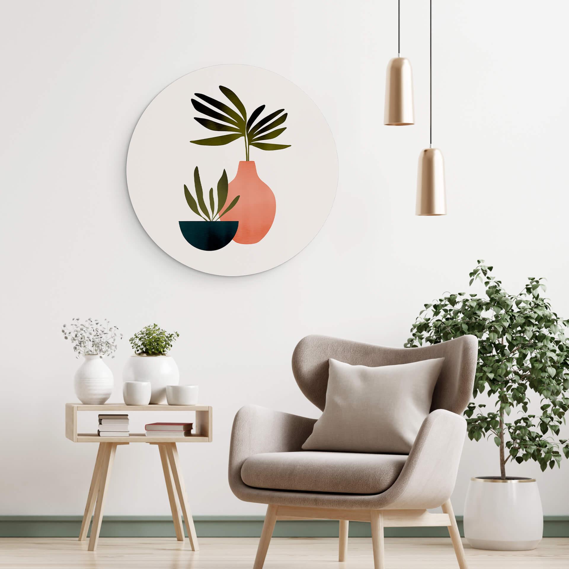 Wandcirkel Scandinavisch Stilleven