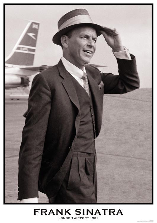 Plakat Frank Sinatra - London Airport 1961, Plakat (59,4 x 84 cm)