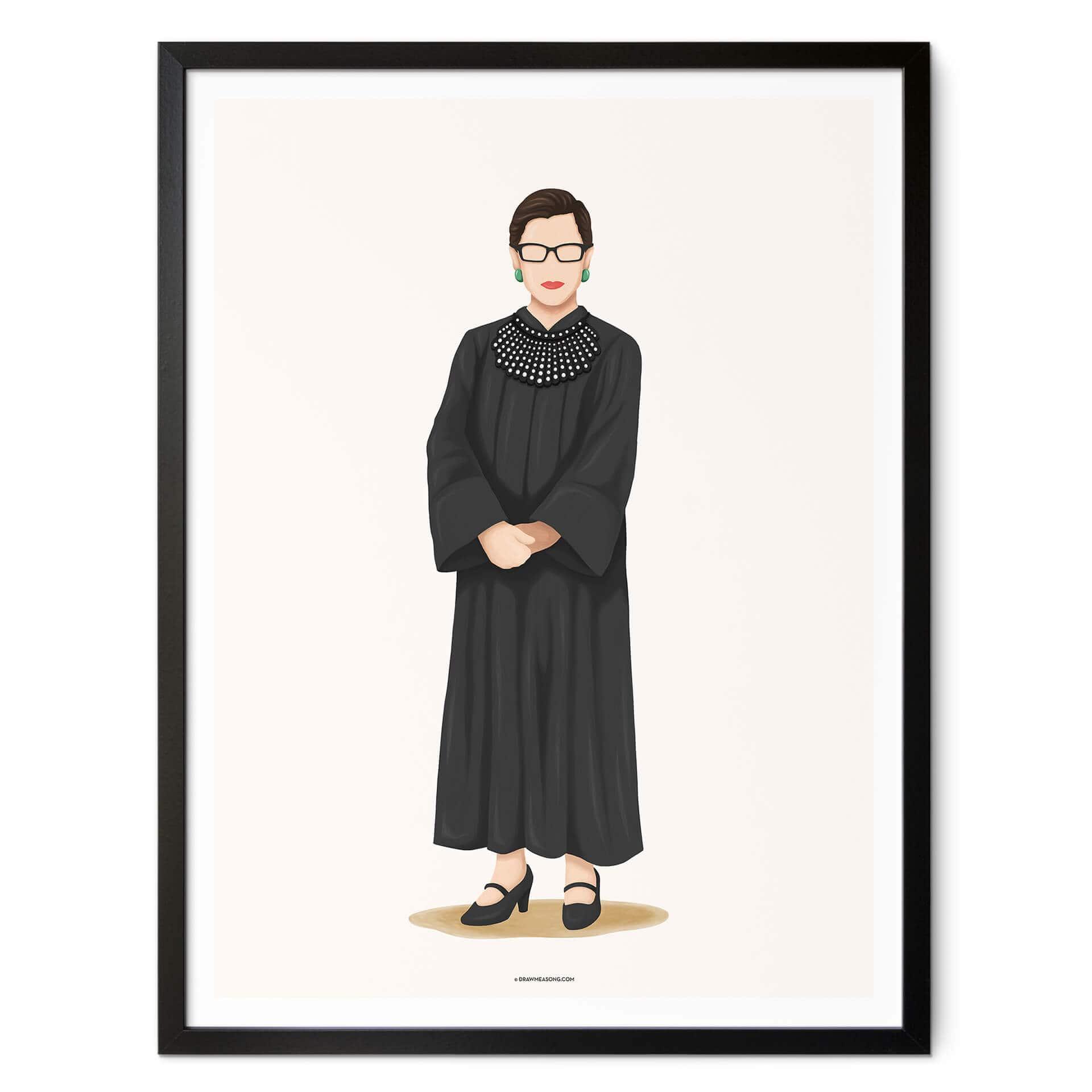 Poster Tohmé - Ruth Bader Ginsburg