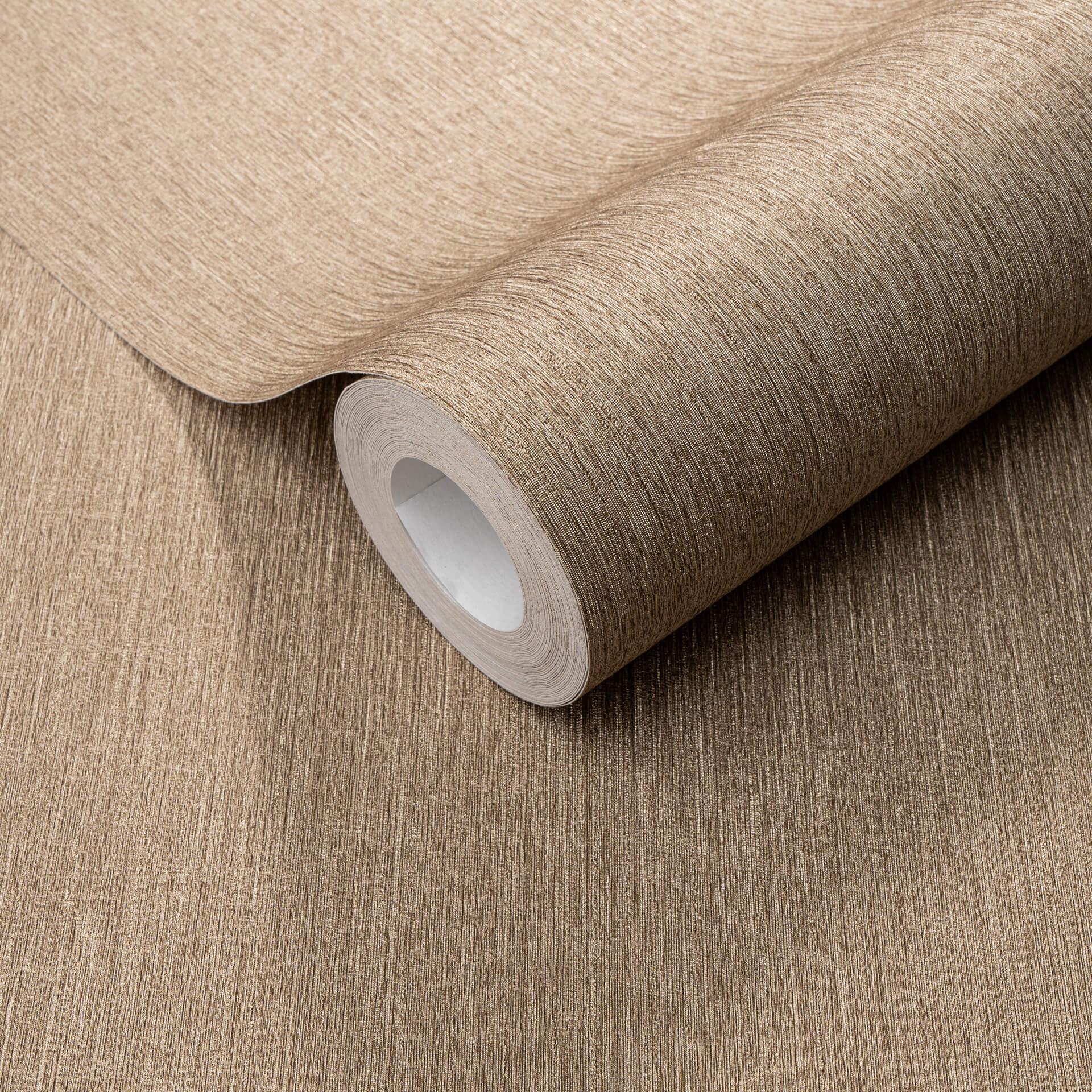 non-woven tapet unit tapet med fin struktur på langs i brun