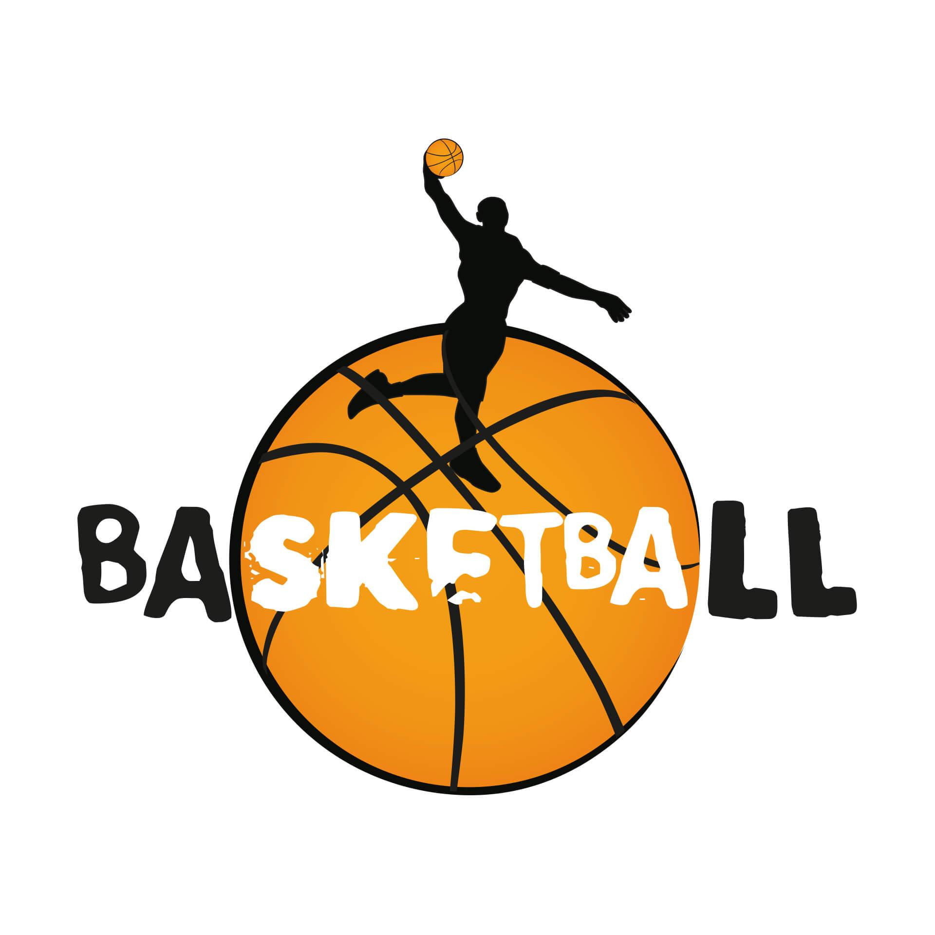 Wandtattoo Basketball Slogan