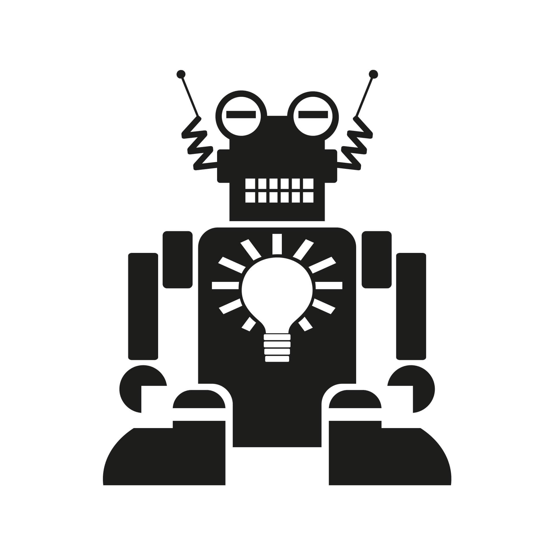 Robot Aaron wallsticker