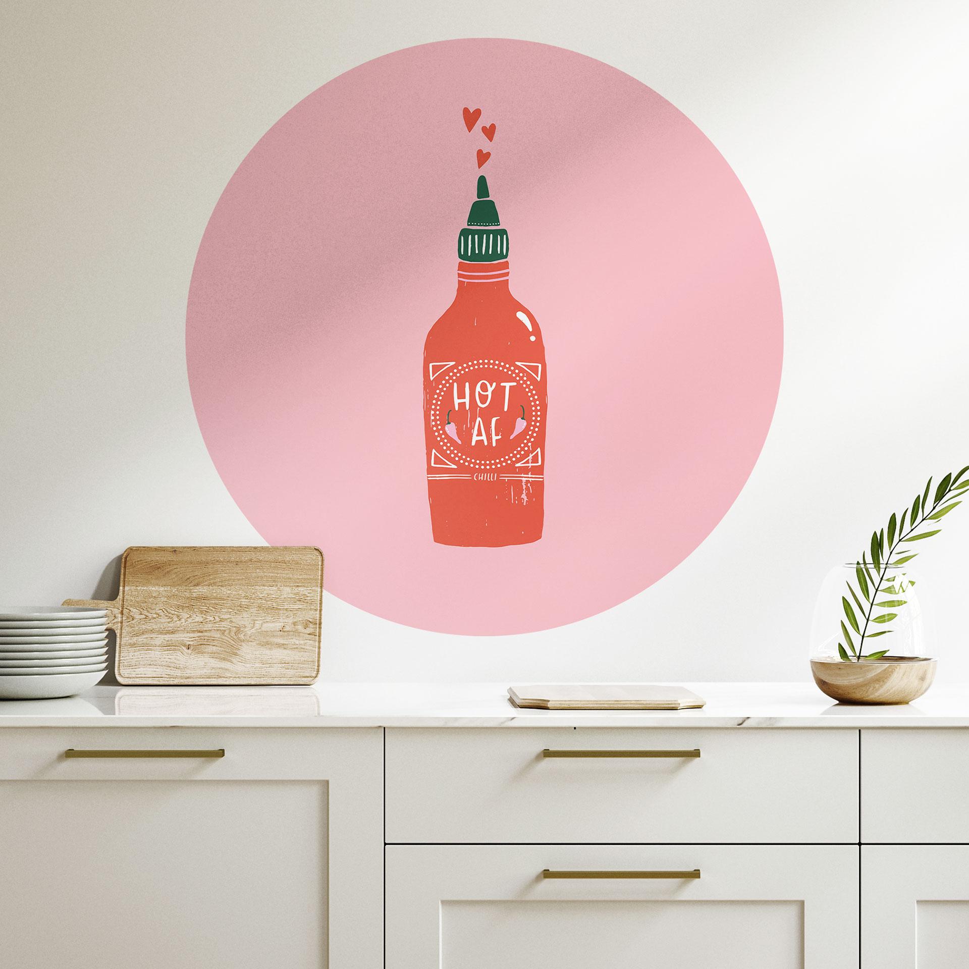 Wall Sticker Stærk chilisauce - Simmonds