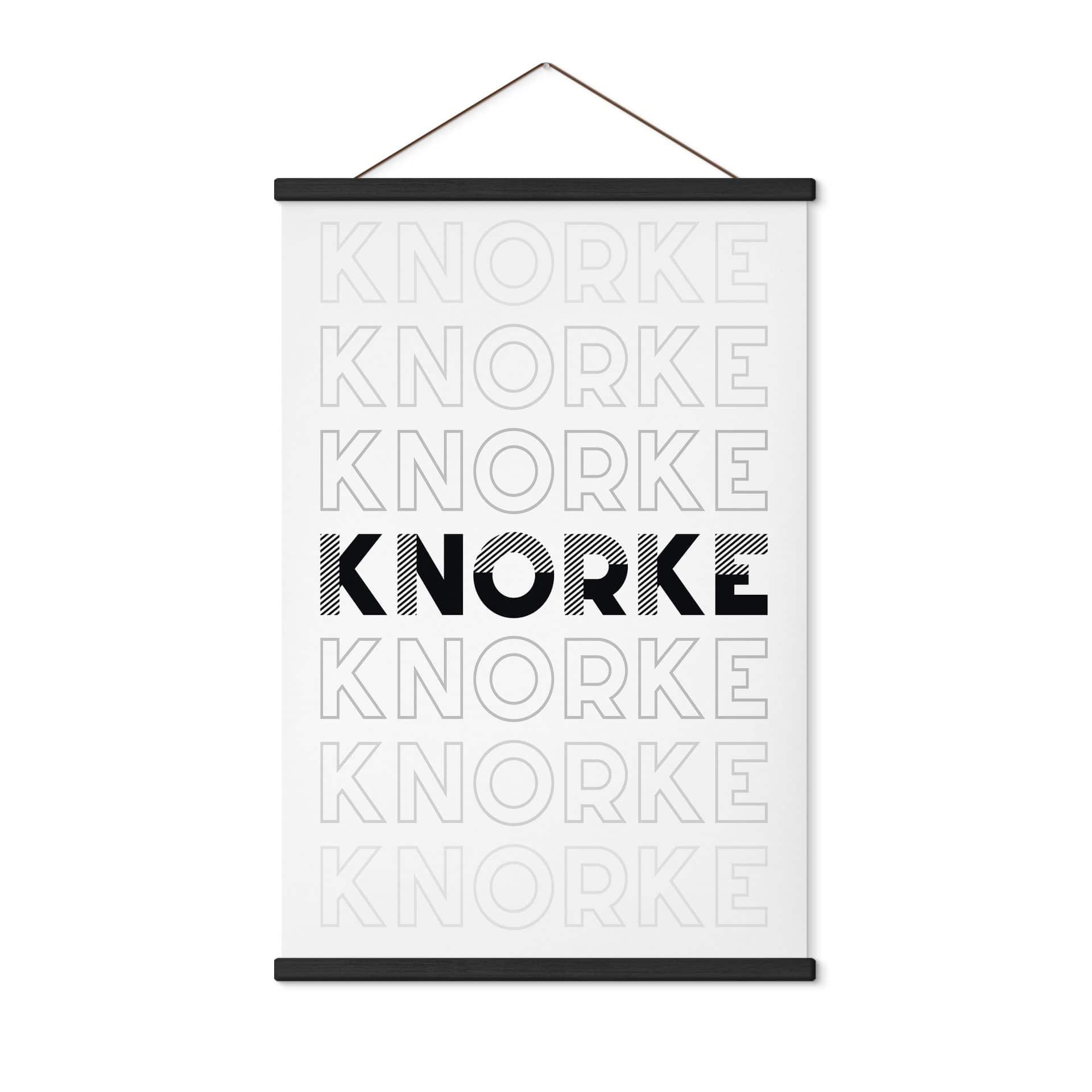 Stoffbild Typograife - Knorke