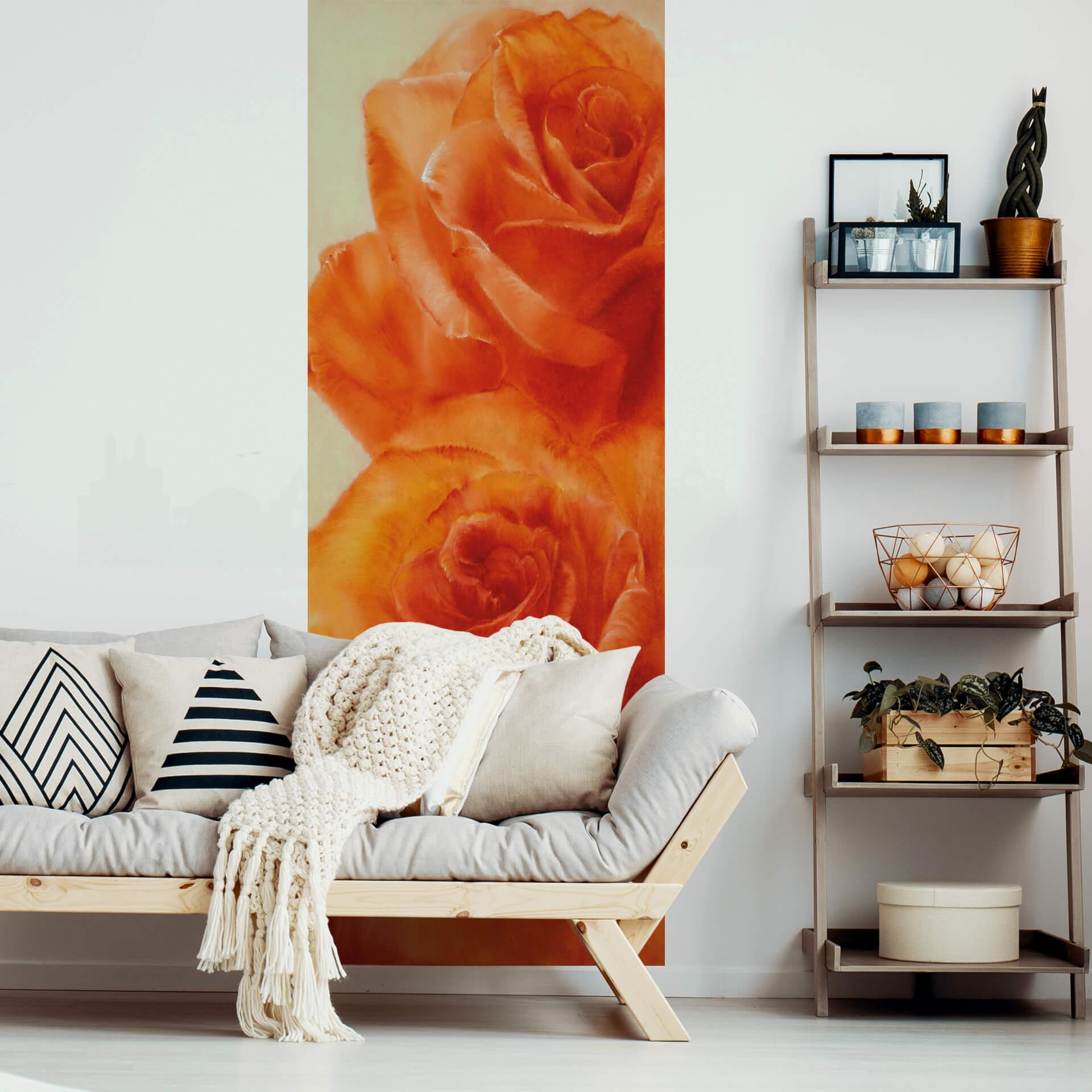 Papier peint photo Schmucker - Roses - 96x260 cm