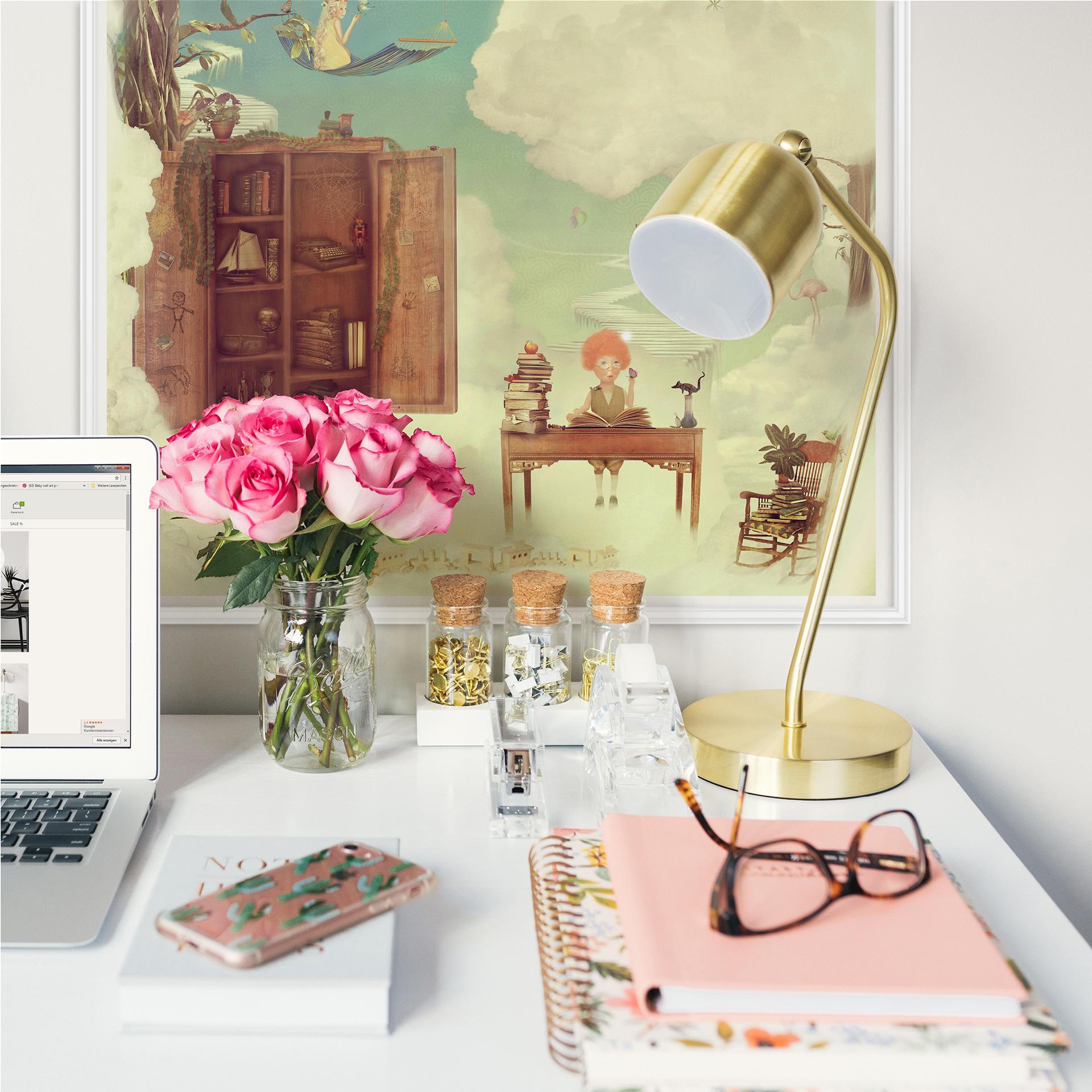 Muurprints Hemels Leven