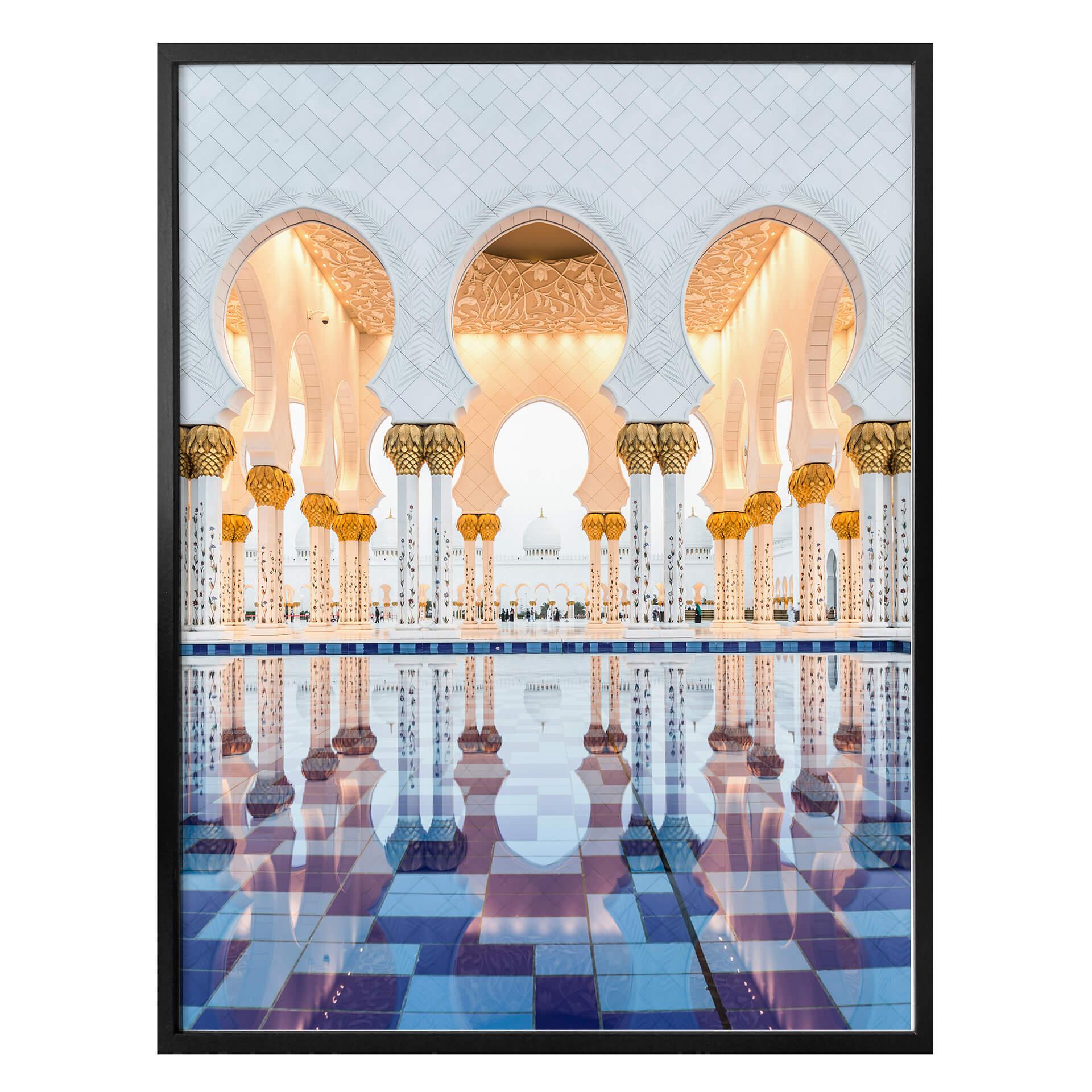 Poster Colombo - Sheikh Zayed-moskén i Abu Dhabi