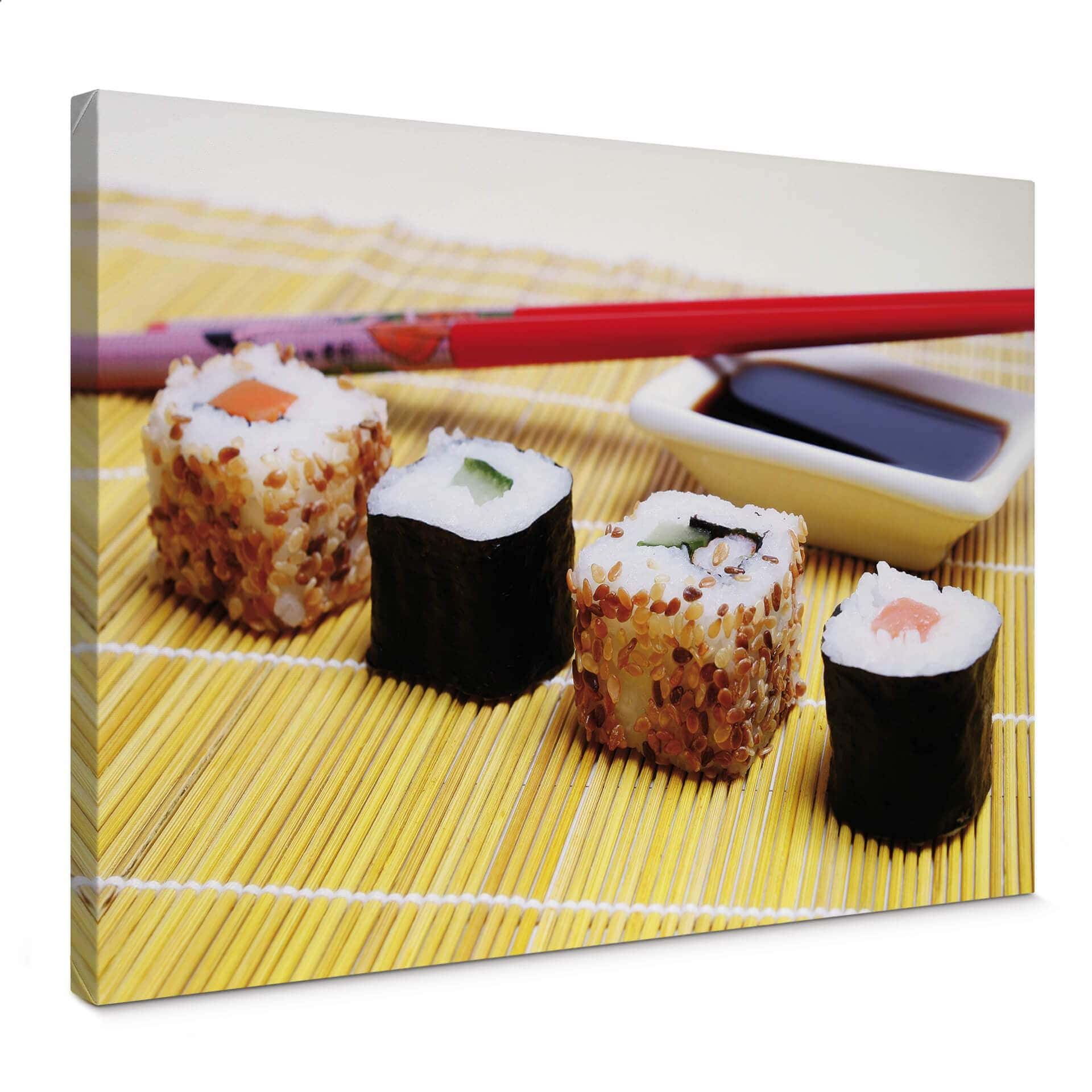 Sushi Make - Lærredsprint